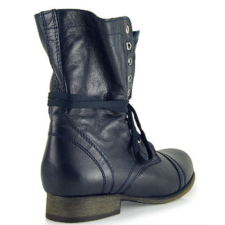 Steve madden Troopa - Combat Boot in Blue | Lyst