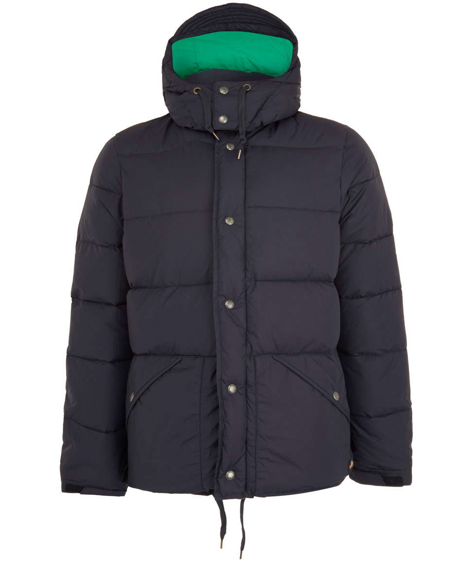 Lyst - Penfield Navy Hanford Short Down Padded Jacket in Blue for Men