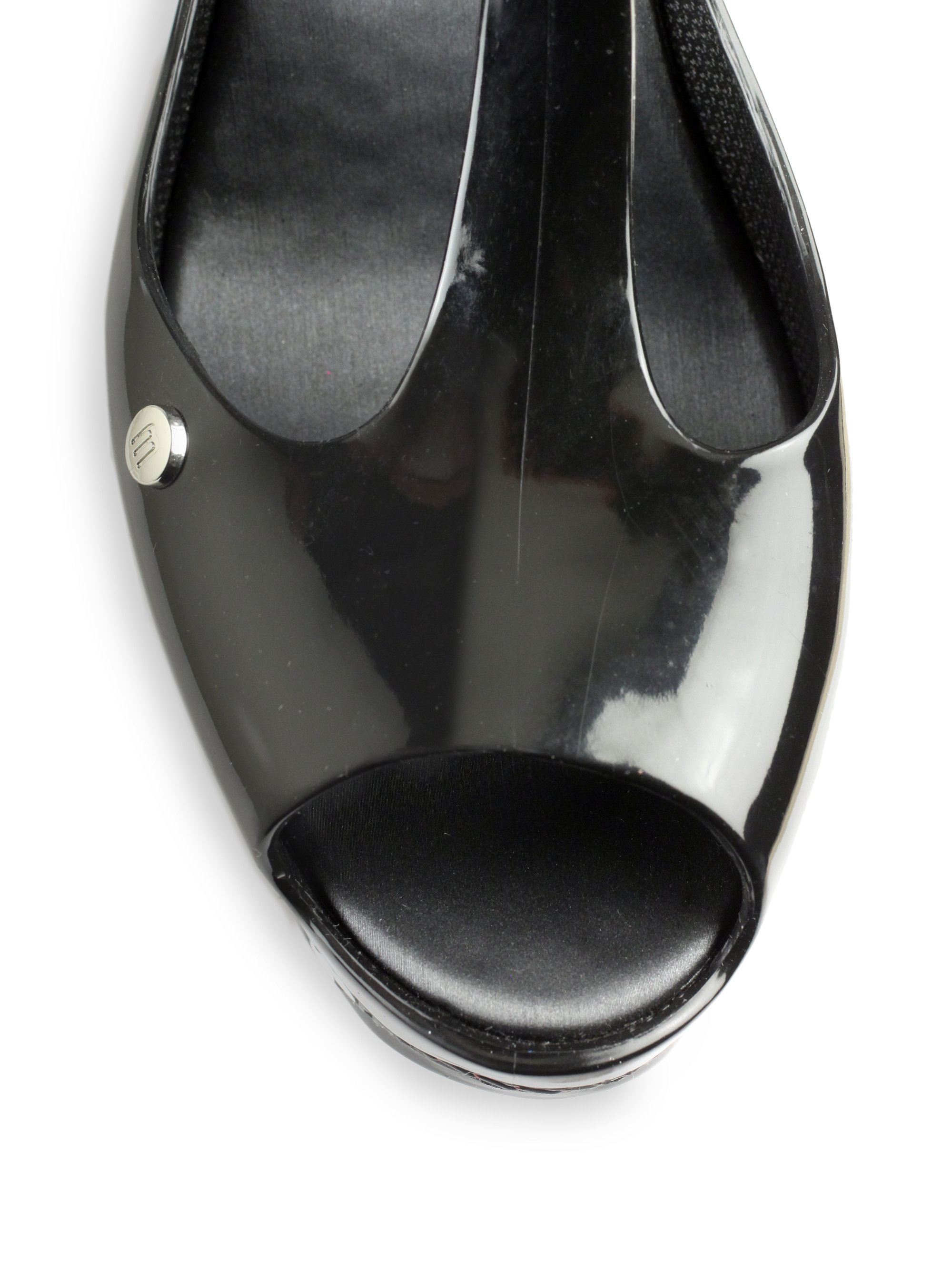 peeptoe wedges