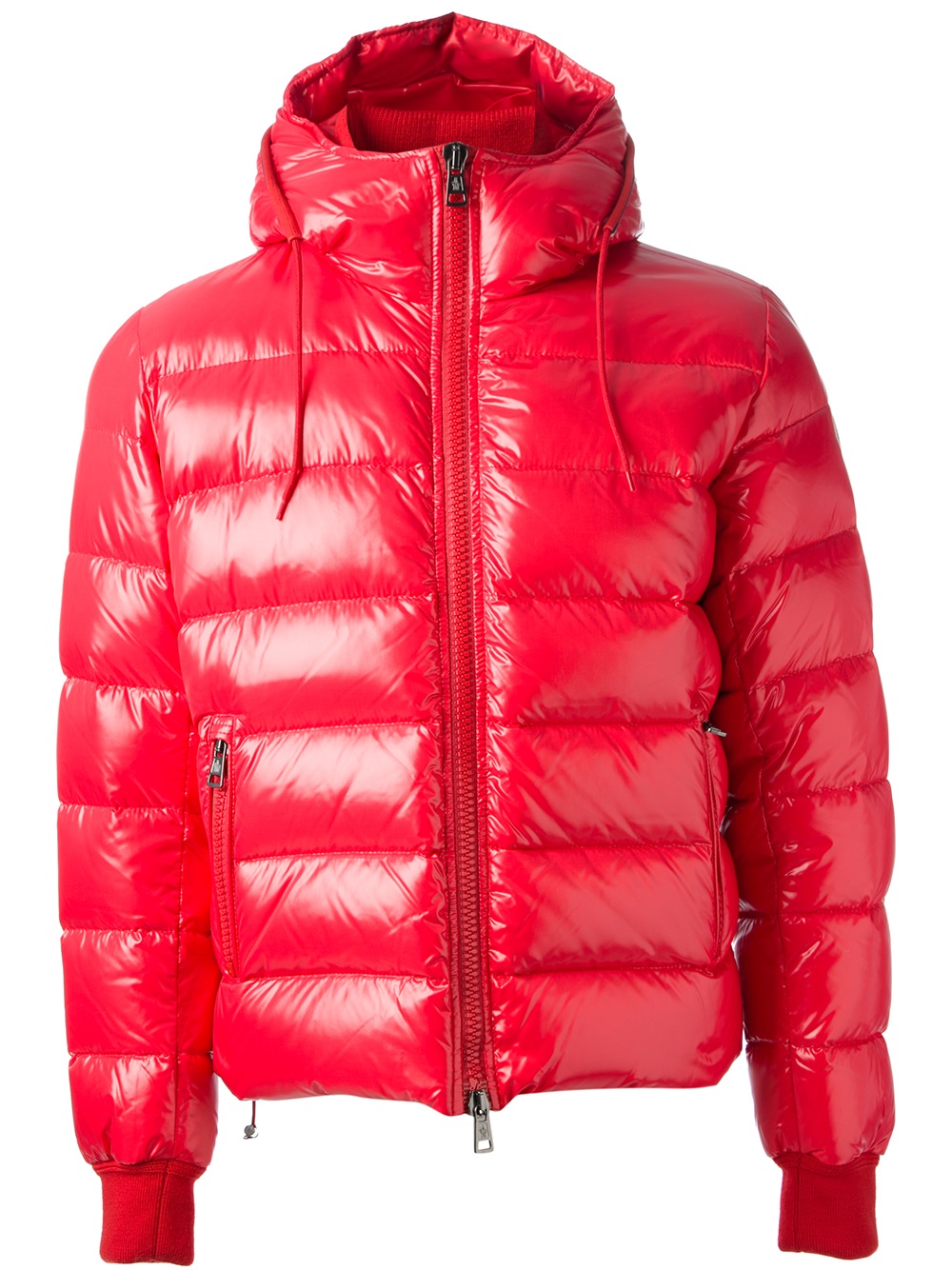 Lyst - Moncler 'maya' Padded Jacket in Red for Men