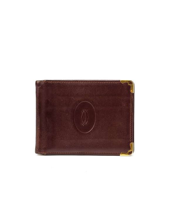 cartier mens leather wallet