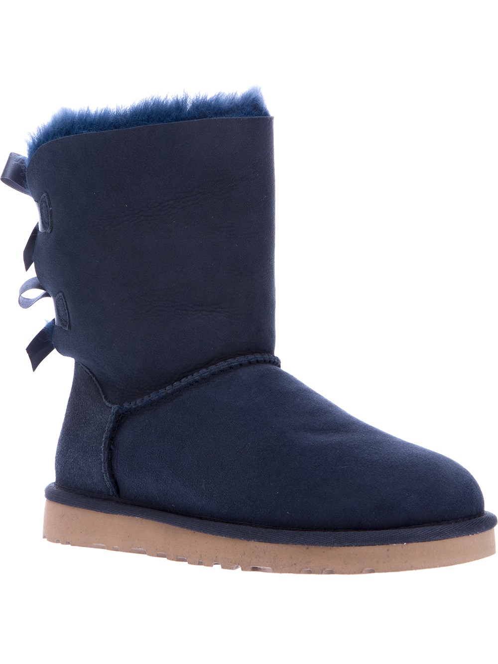 Ugg Bailey Bow Boot in Blue (navy) | Lyst