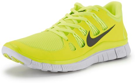 Nike Nike Free 50 Mens Trainers in Yellow for Men (neon_yellow) | Lyst