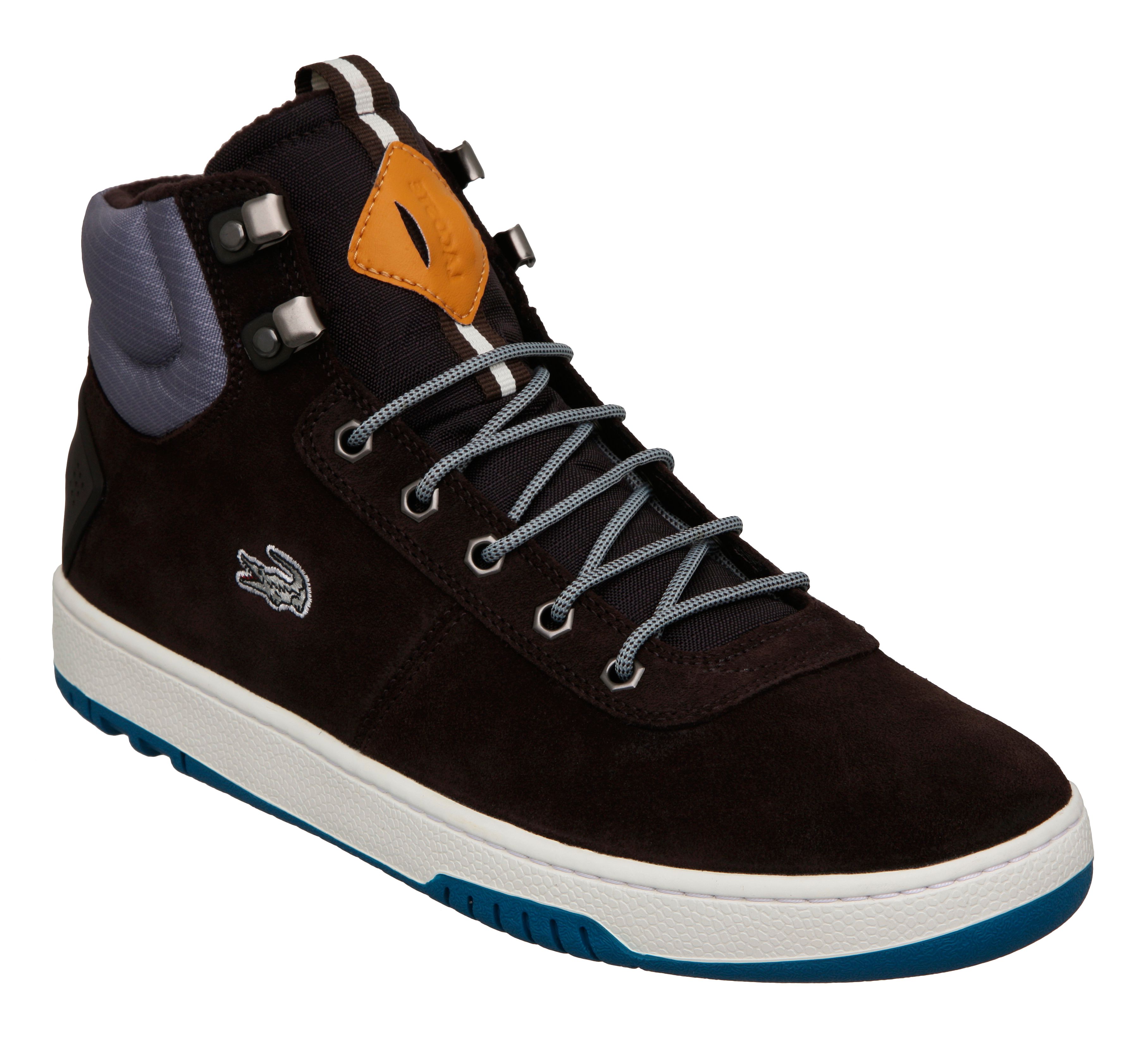 Lyst - Lacoste Raggi Ci Spm High Top Trainers in Brown for Men