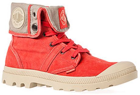 Palladium The Pallabrouse Baggy Boot in Red for Men (Cayenne Red) | Lyst