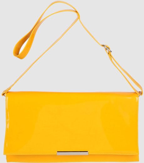 Parentesi Medium Fabric Bag in Yellow