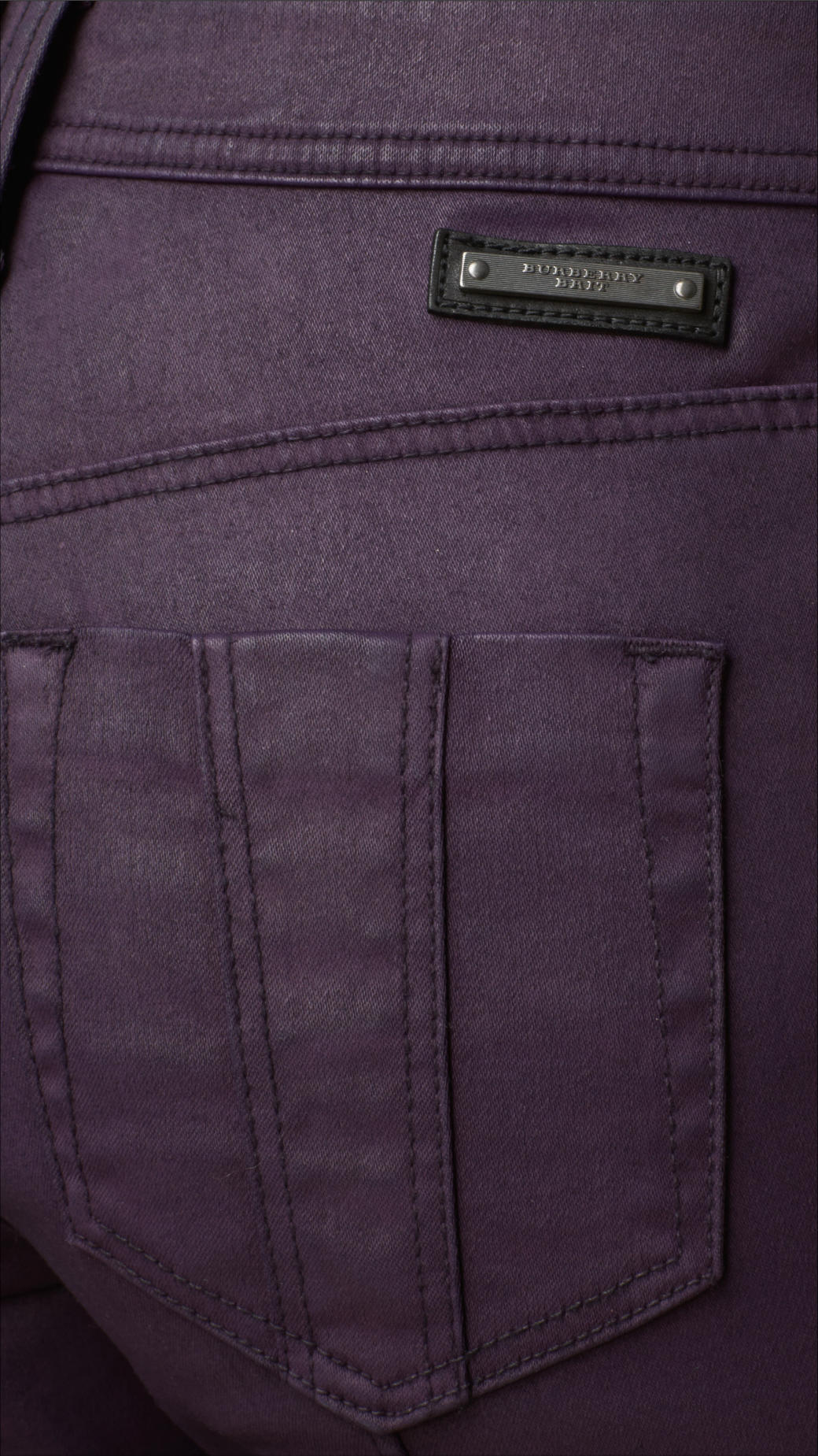burberry jeans purple