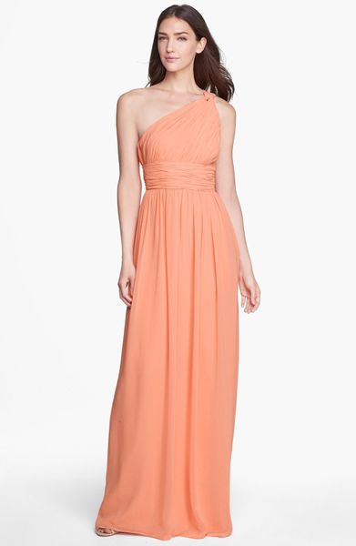 Donna Morgan Peach Fuzz Dress 5