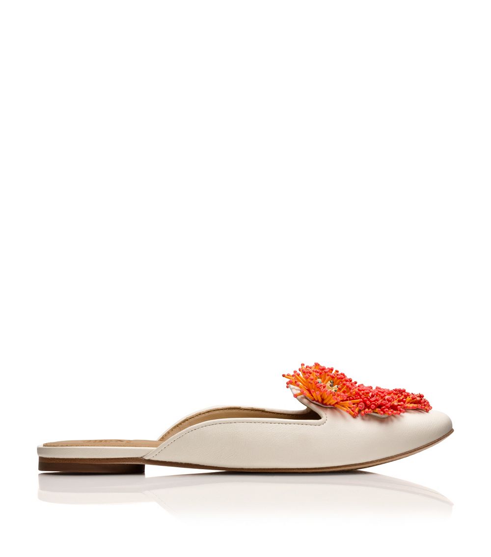 tory burch flat mules