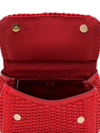 dolce gabbana sicily bag red