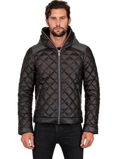 Lyst - Duvetica Leonida Quilted Ripstop Down Jacket in Black for Men