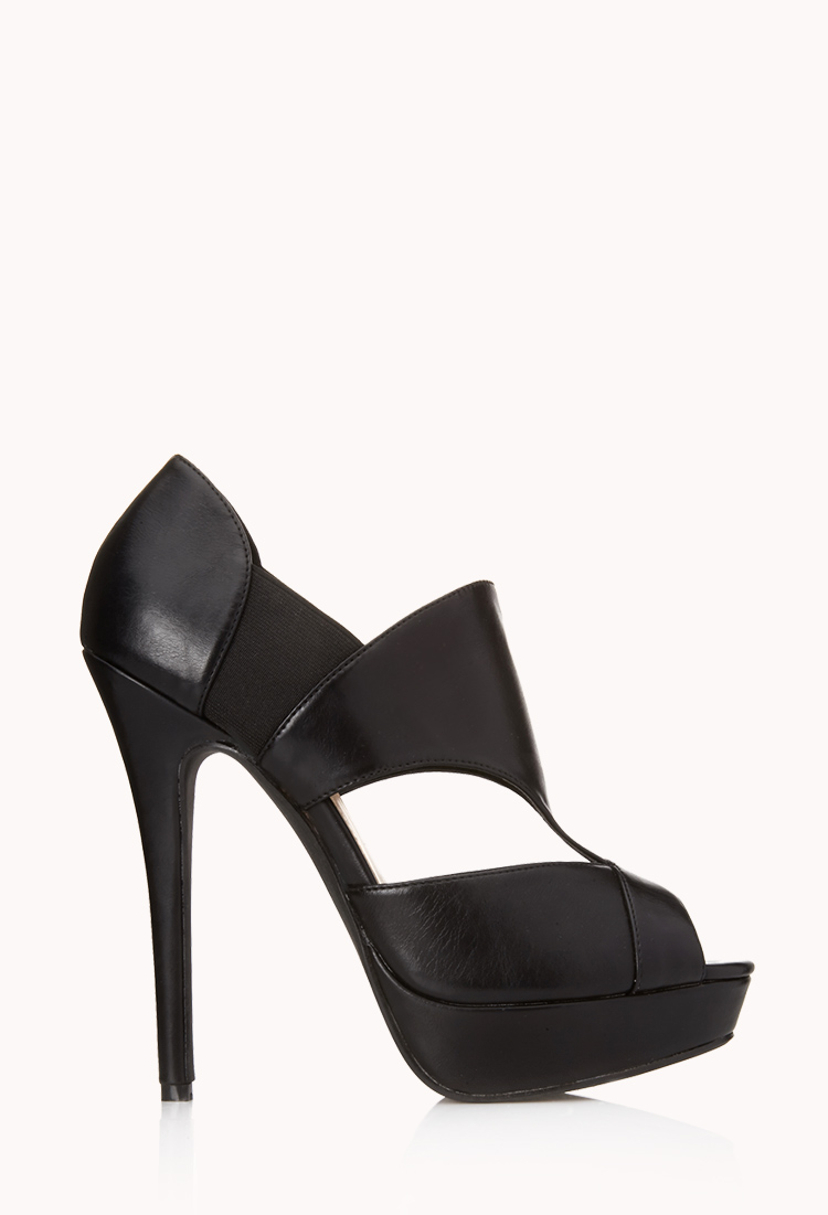 platform heels forever 21