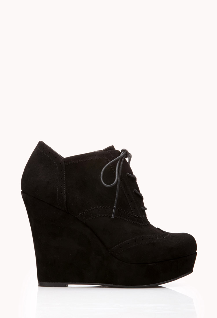 platform booties forever 21