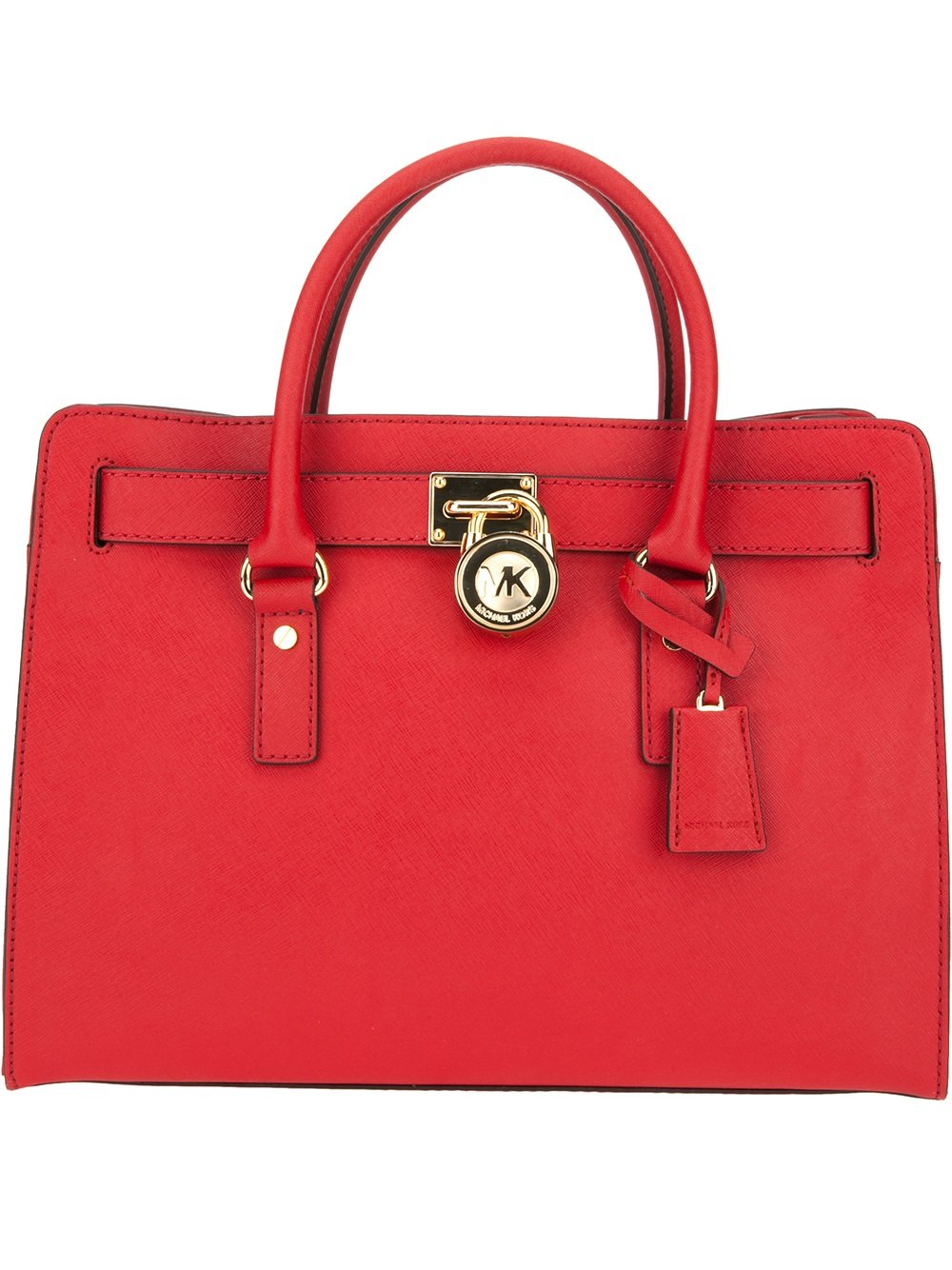 Michael Michael Kors Hamilton Tote Bag in Red | Lyst