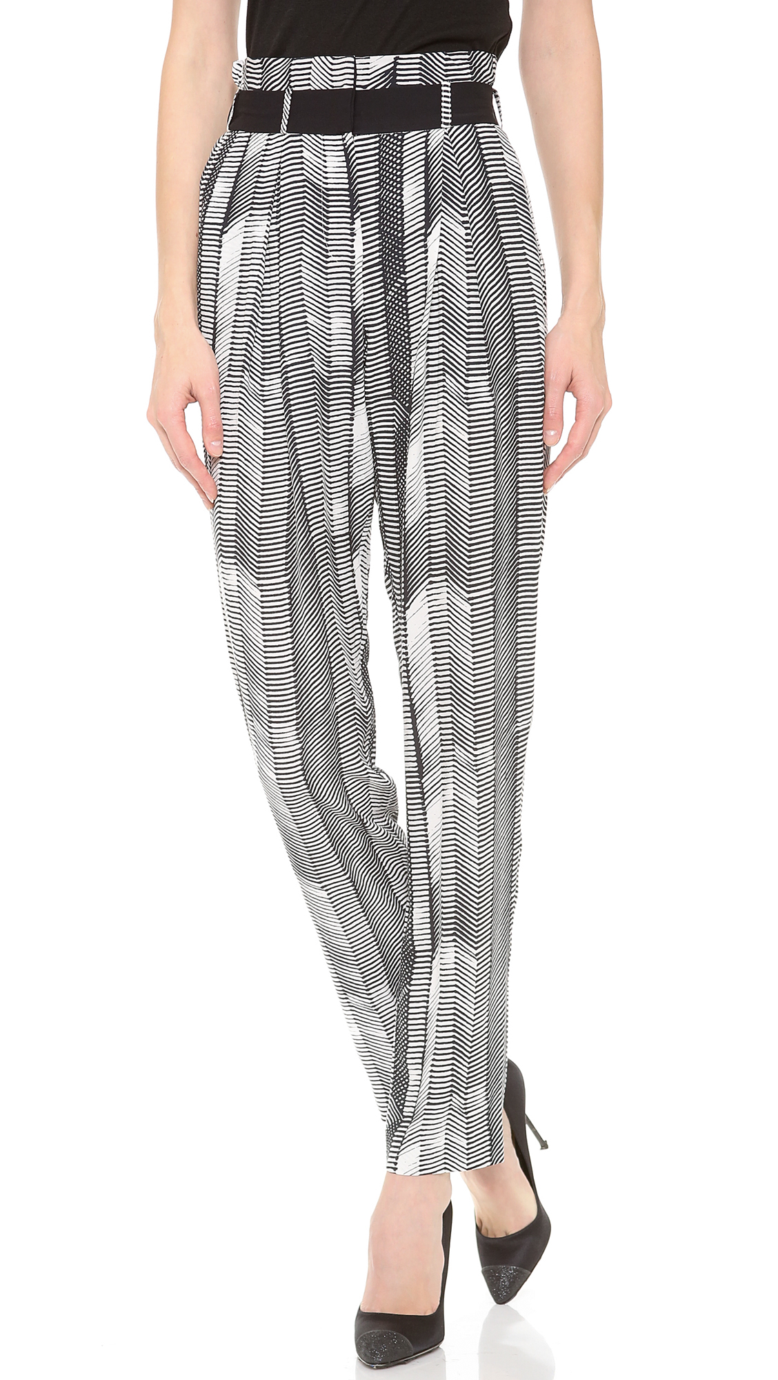Lyst Sass And Bide The Aviator Pants In Gray