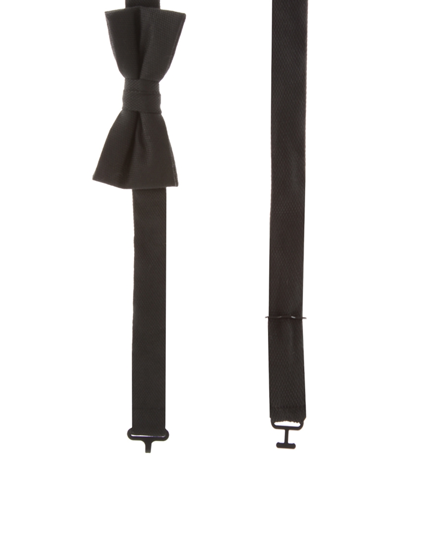 Asos Smart Shirt with Wing Collar and Bow Tie Set in White for Men Lyst