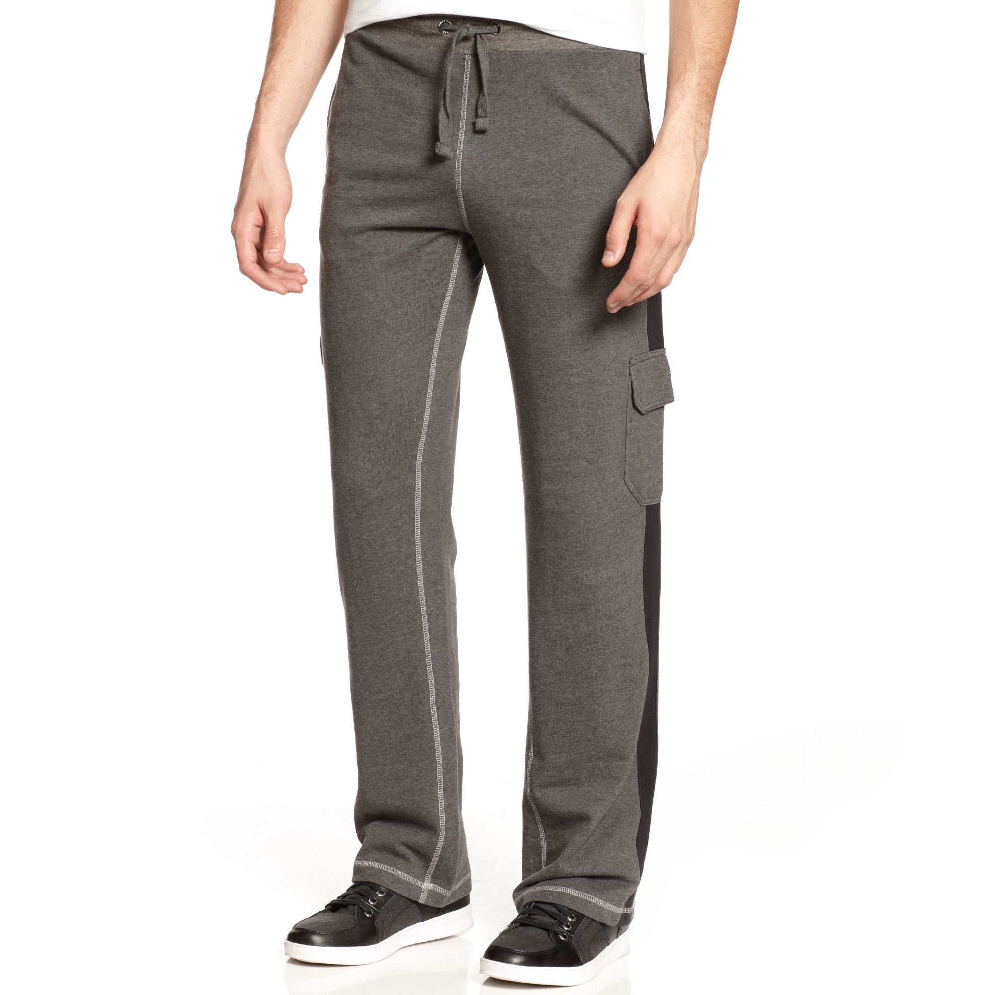 cargo fleece pants