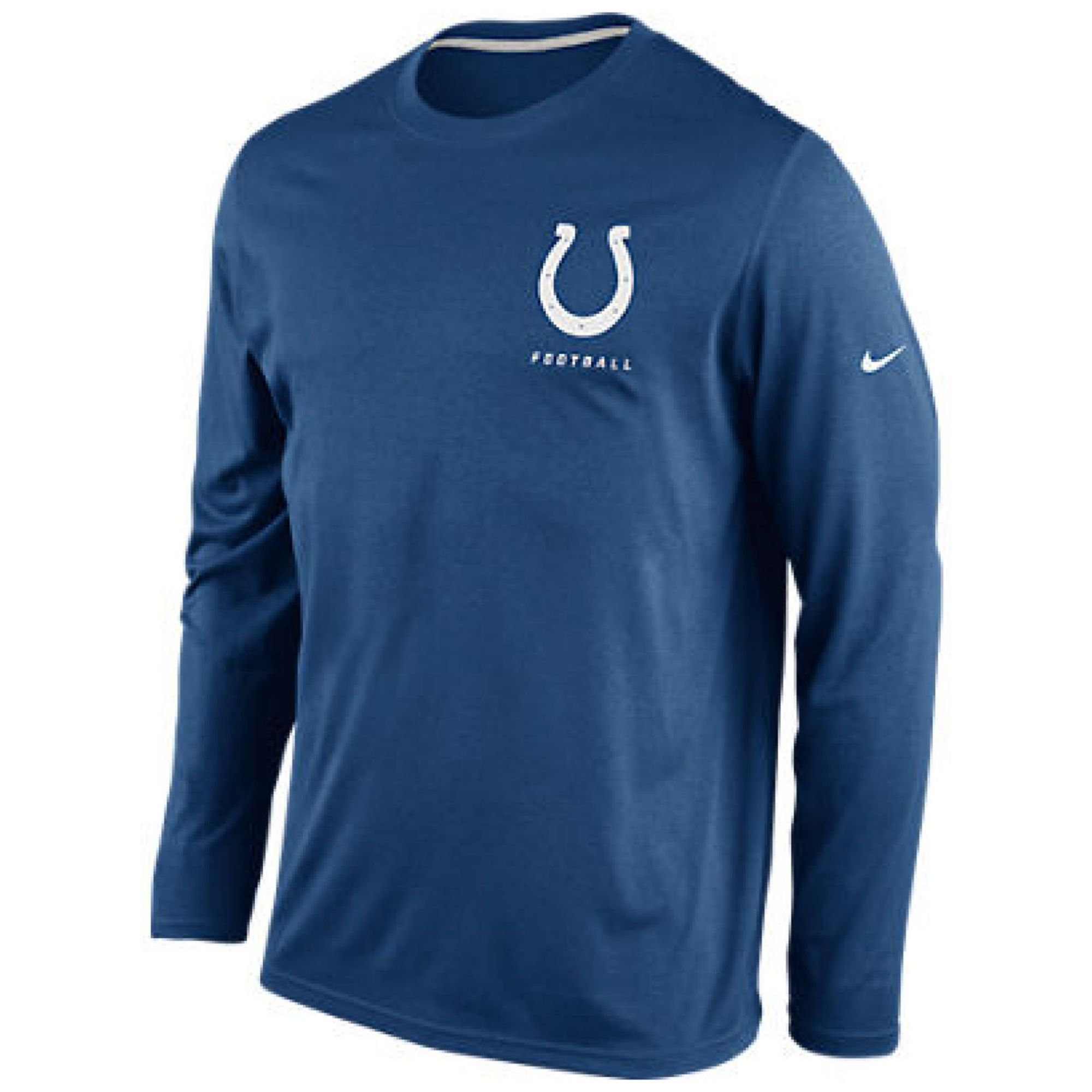 Nike Mens Long Sleeve Indianapolis Colts Drifit Tshirt in Blue for Men ...