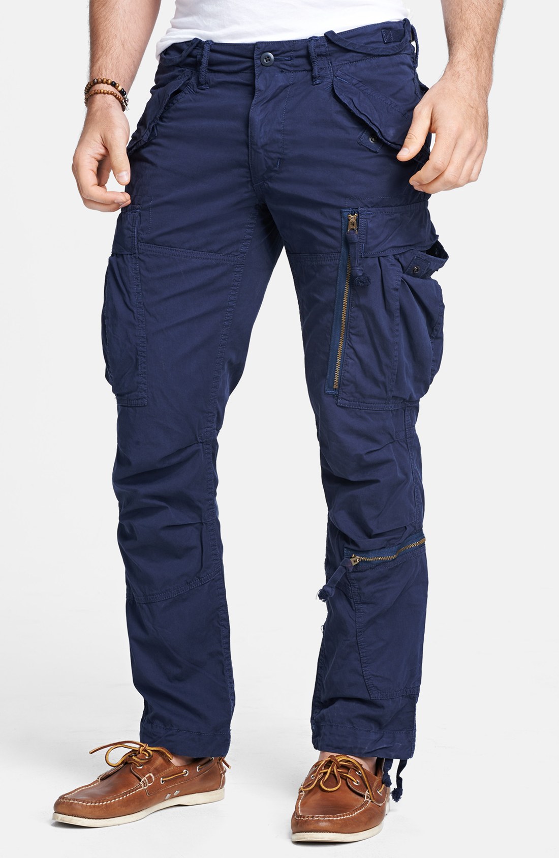 navy blue cargo