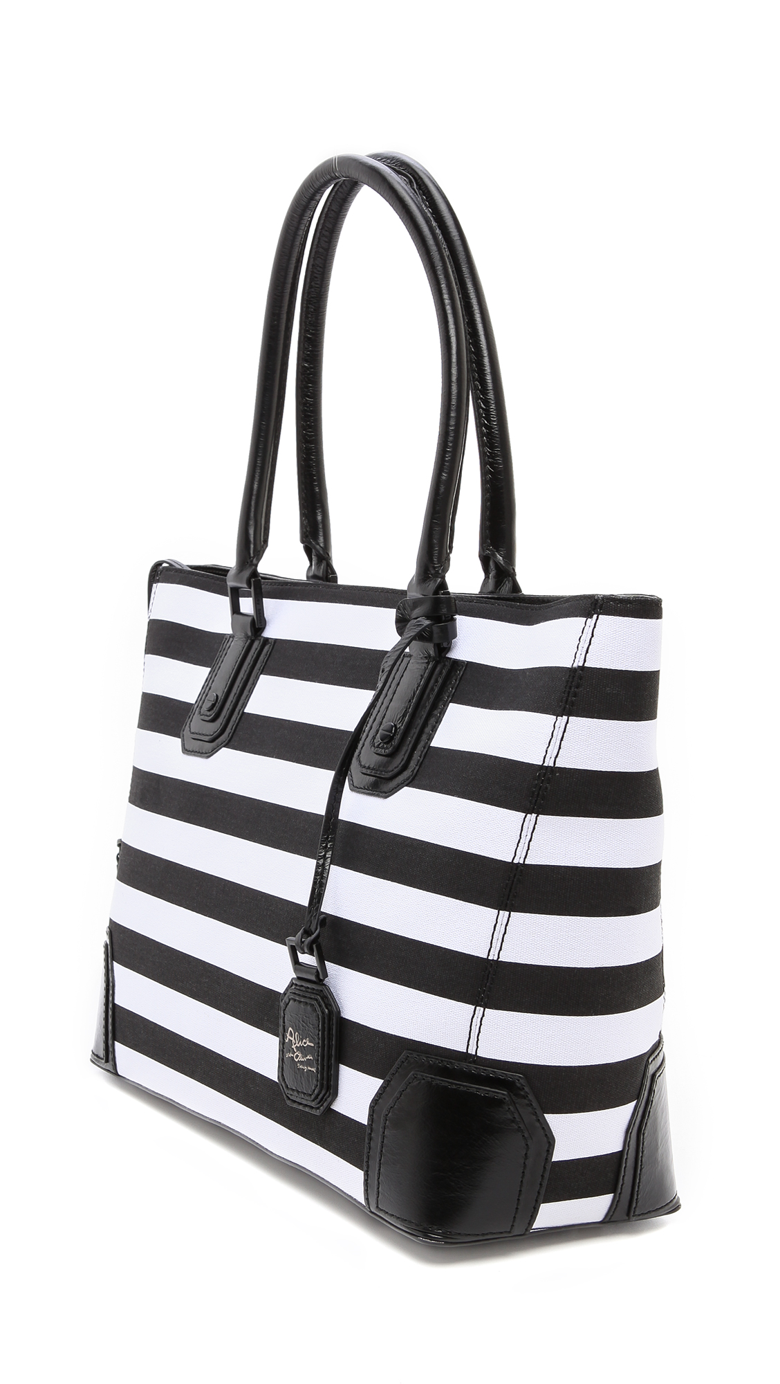 Lyst Alice Olivia D Tote Bag In Black Gallery