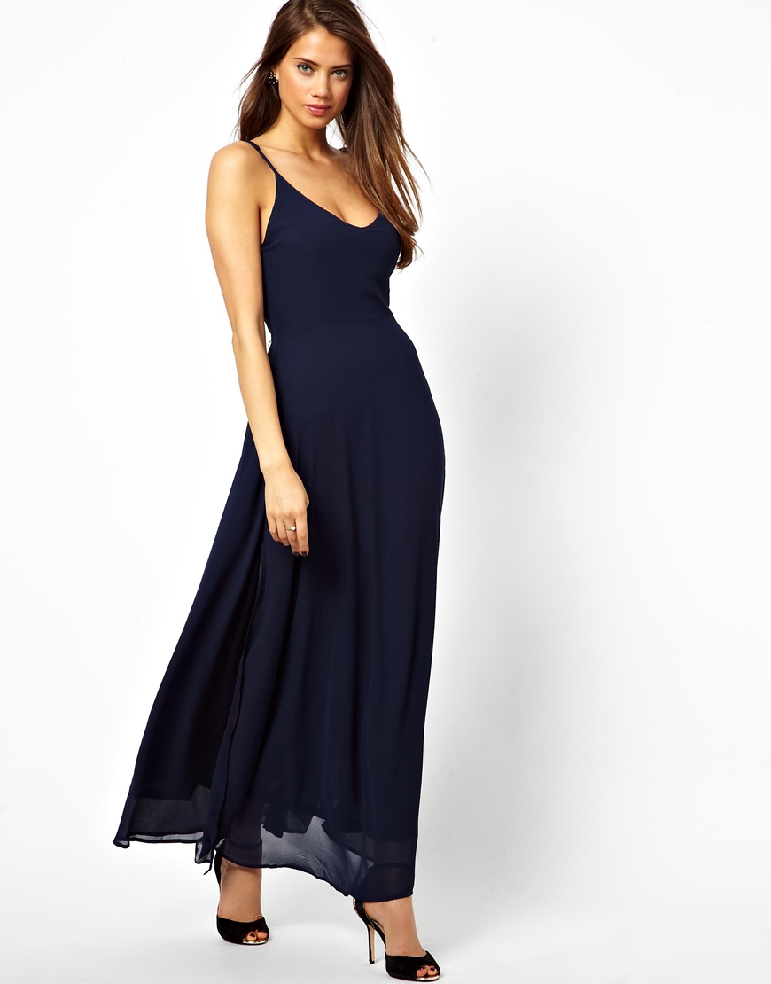 Lyst - True Decadence Maxi Dress with Low Back in Red