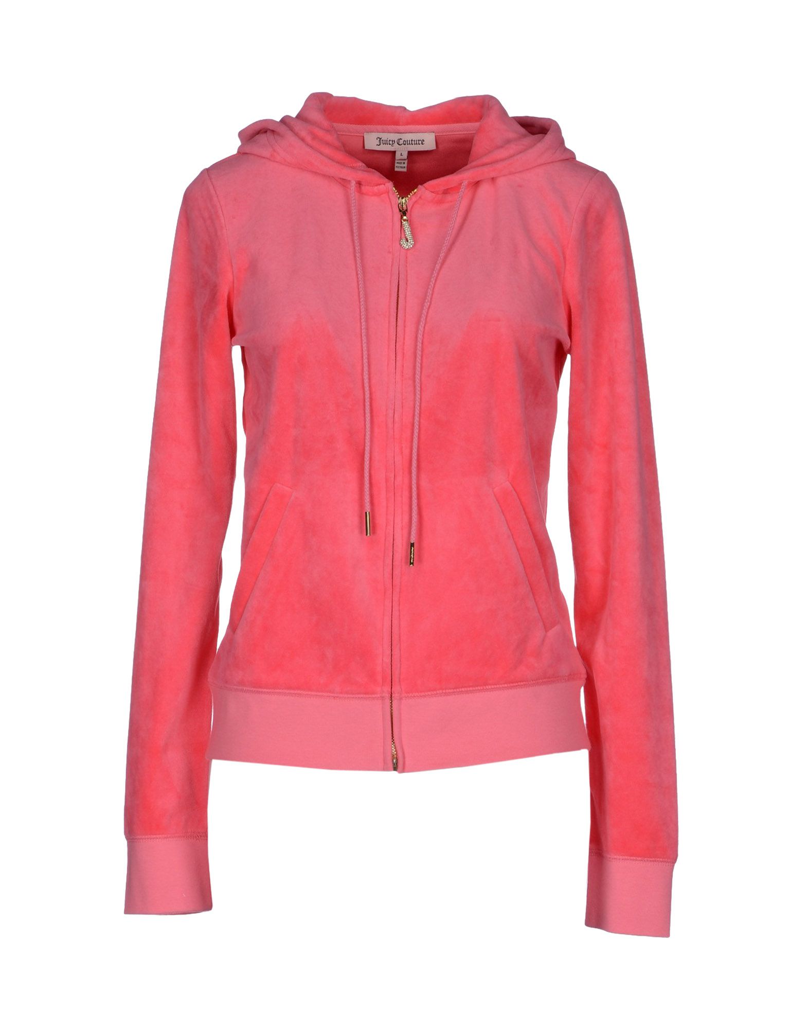 Juicy Couture Hooded Sweatshirt in Pink (Fuchsia) | Lyst