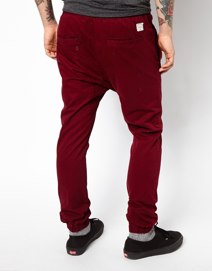 mens chino joggers