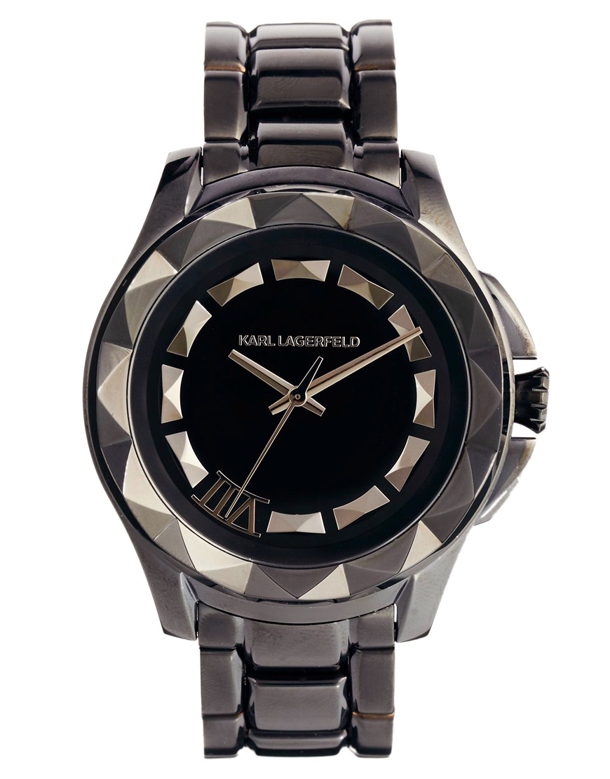 Lyst - Karl Lagerfeld 7 Watch in Black for Men