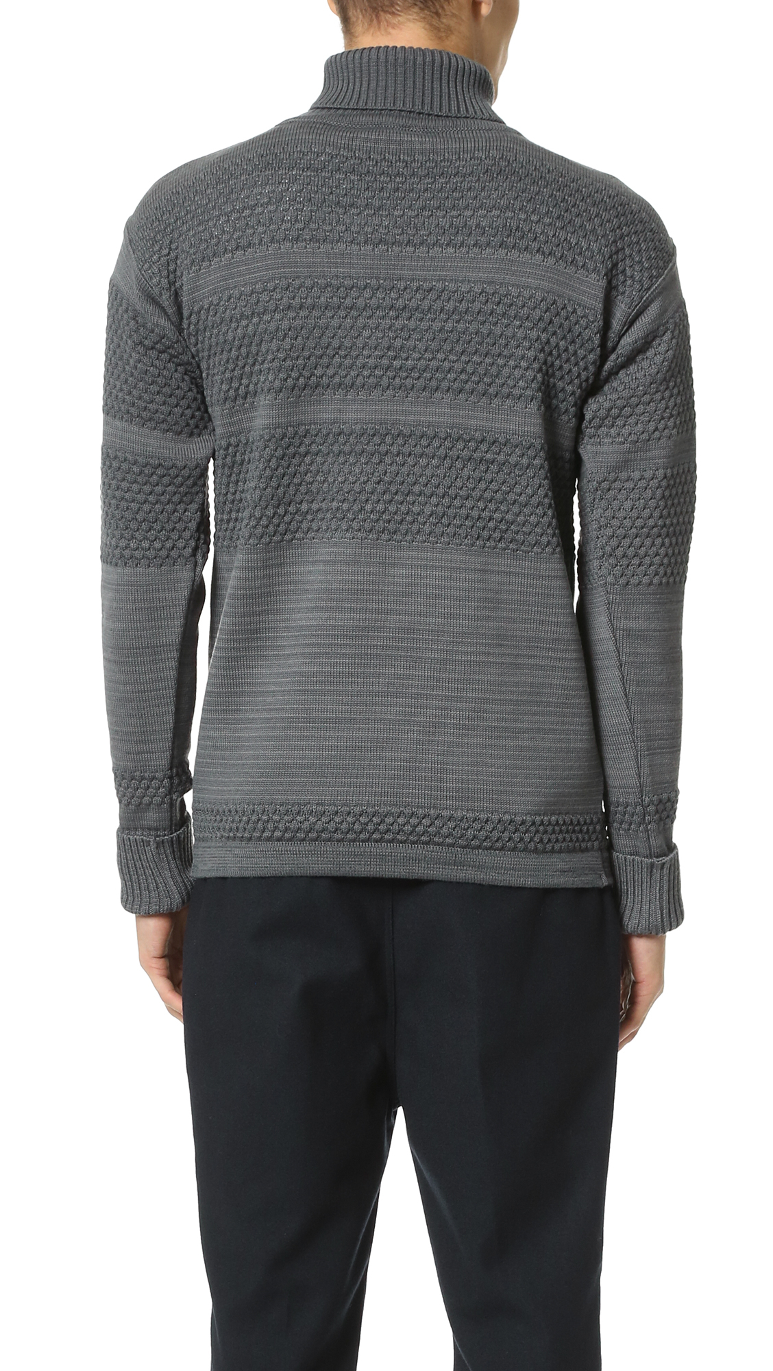 Lyst - S.N.S Herning Fisherman Sweater in Gray for Men