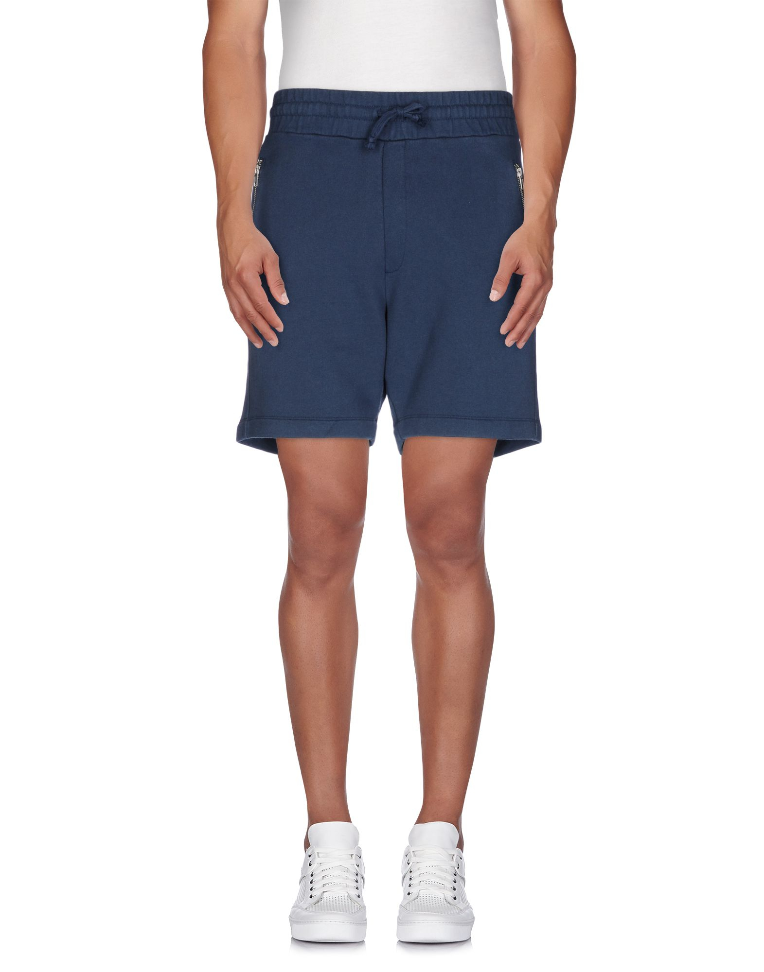 Wood wood Bermuda Shorts in Blue for Men (Slate blue) Lyst