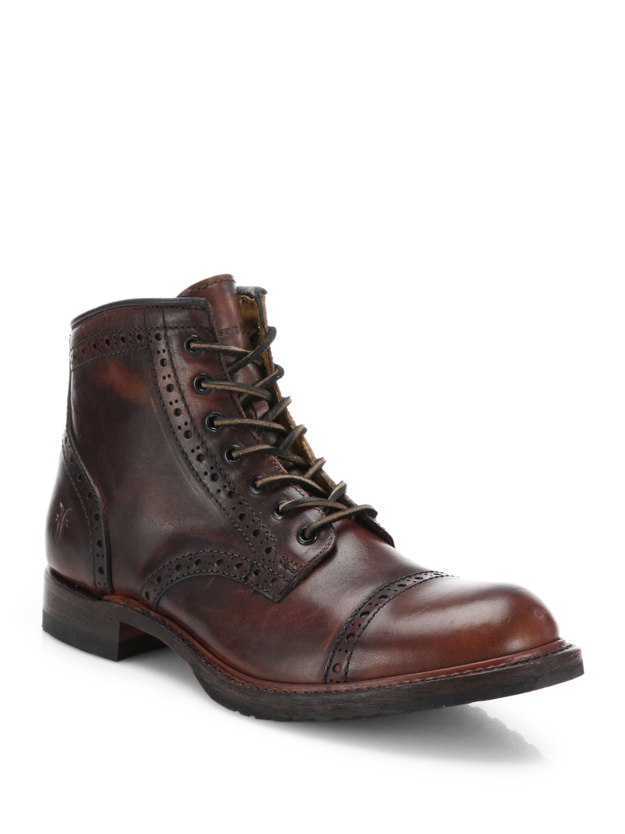 brogue toe cap