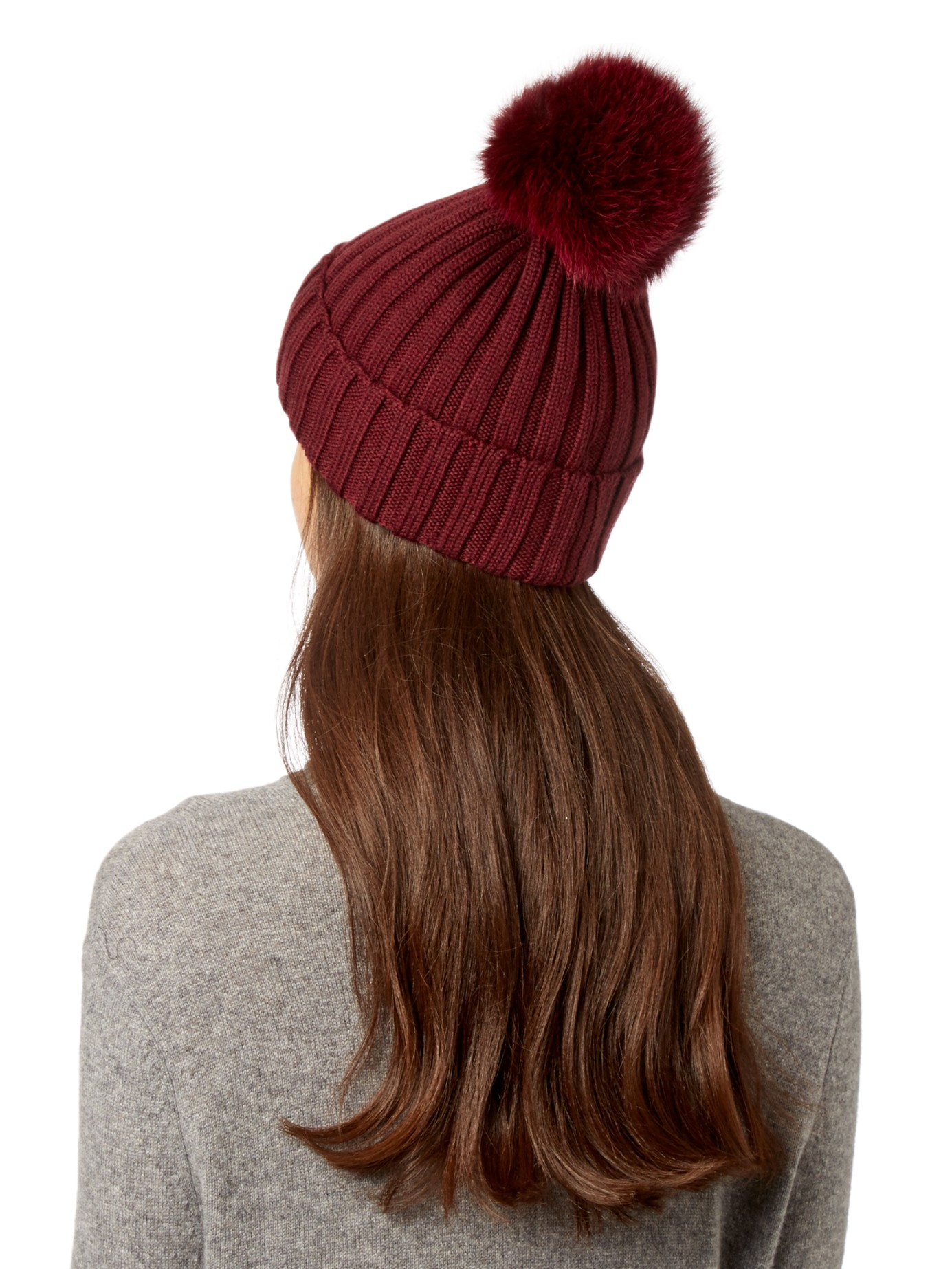 moncler fox fur pom hat moncler fox fur pom hat