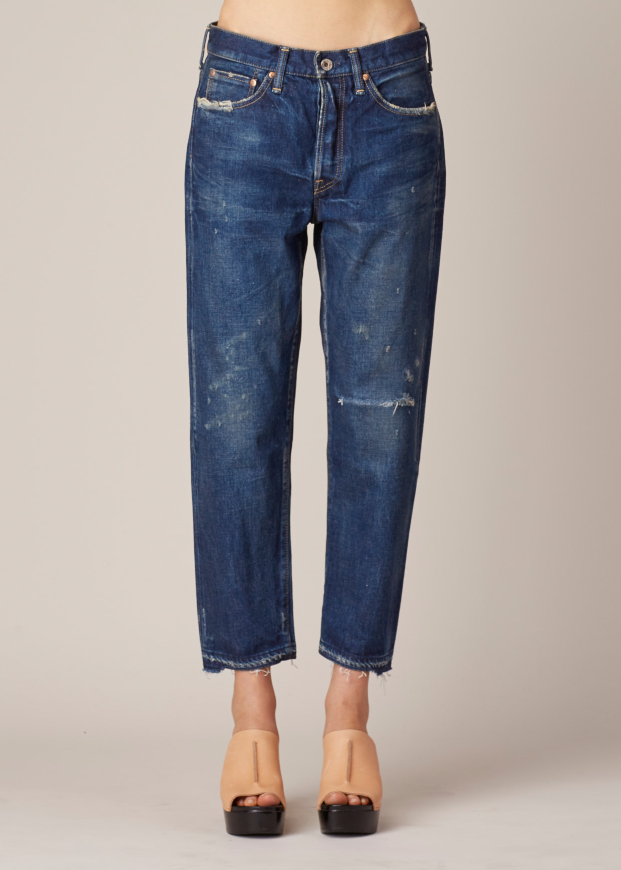 Chimala Vintage Medium Ankle Cut Jean in Blue | Lyst