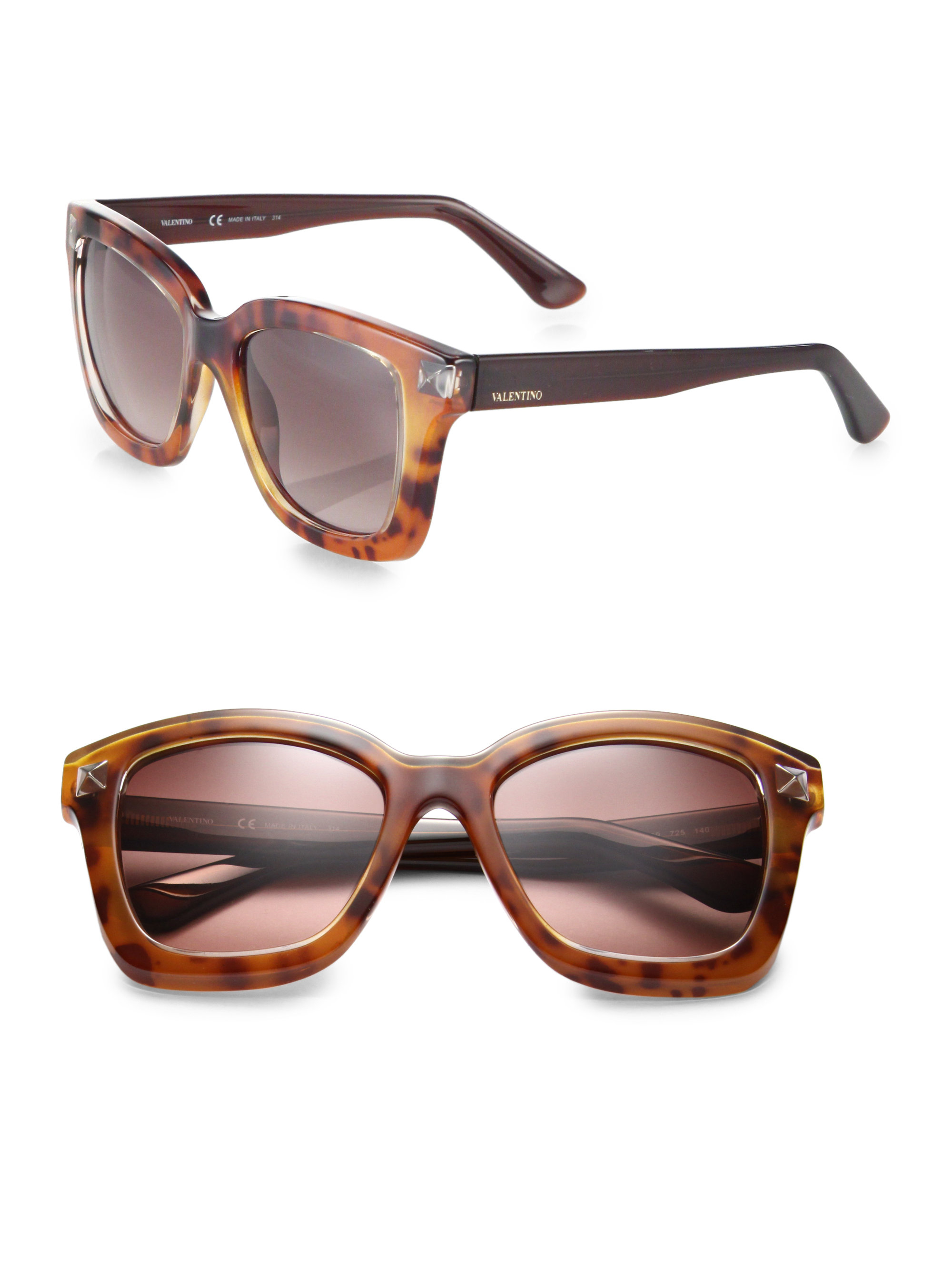 valentino square sunglasses