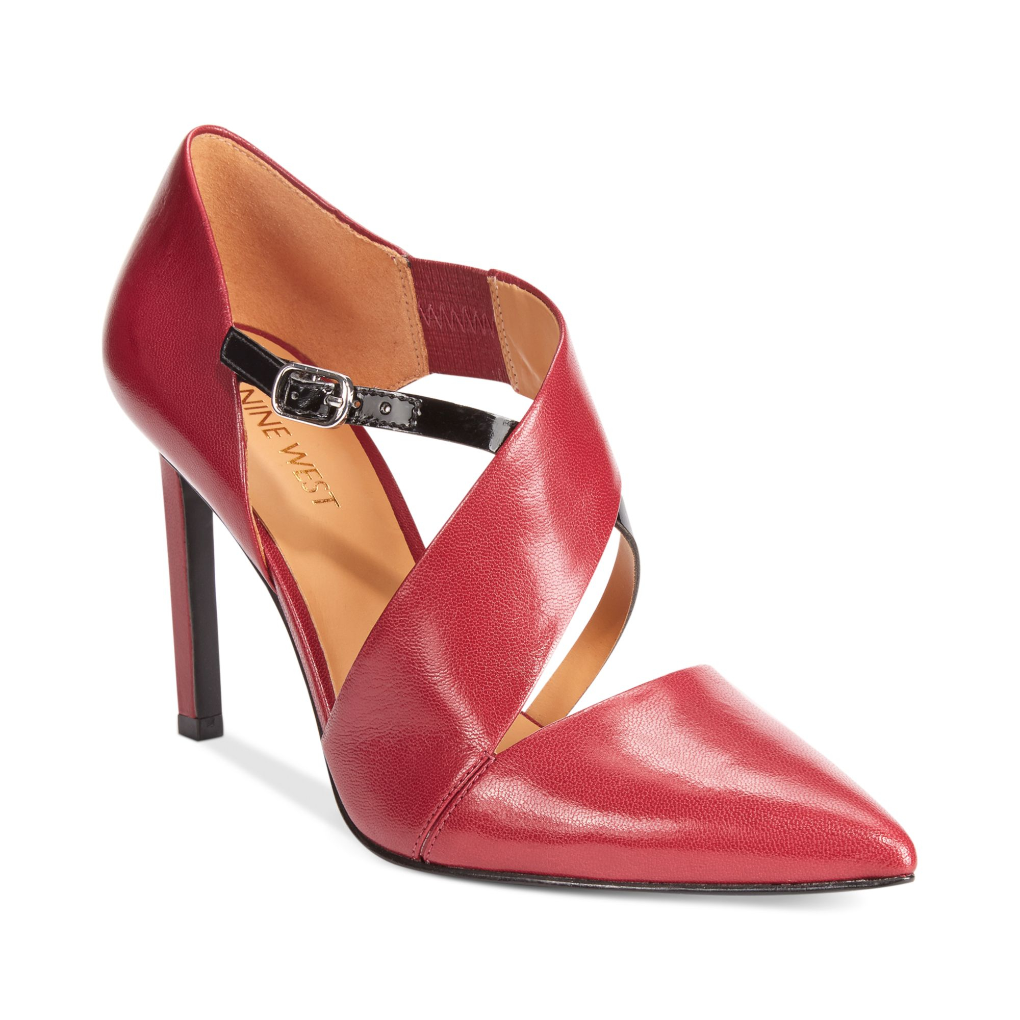 Nine West Chillice Pumps in Red (Cartier Leather) | Lyst