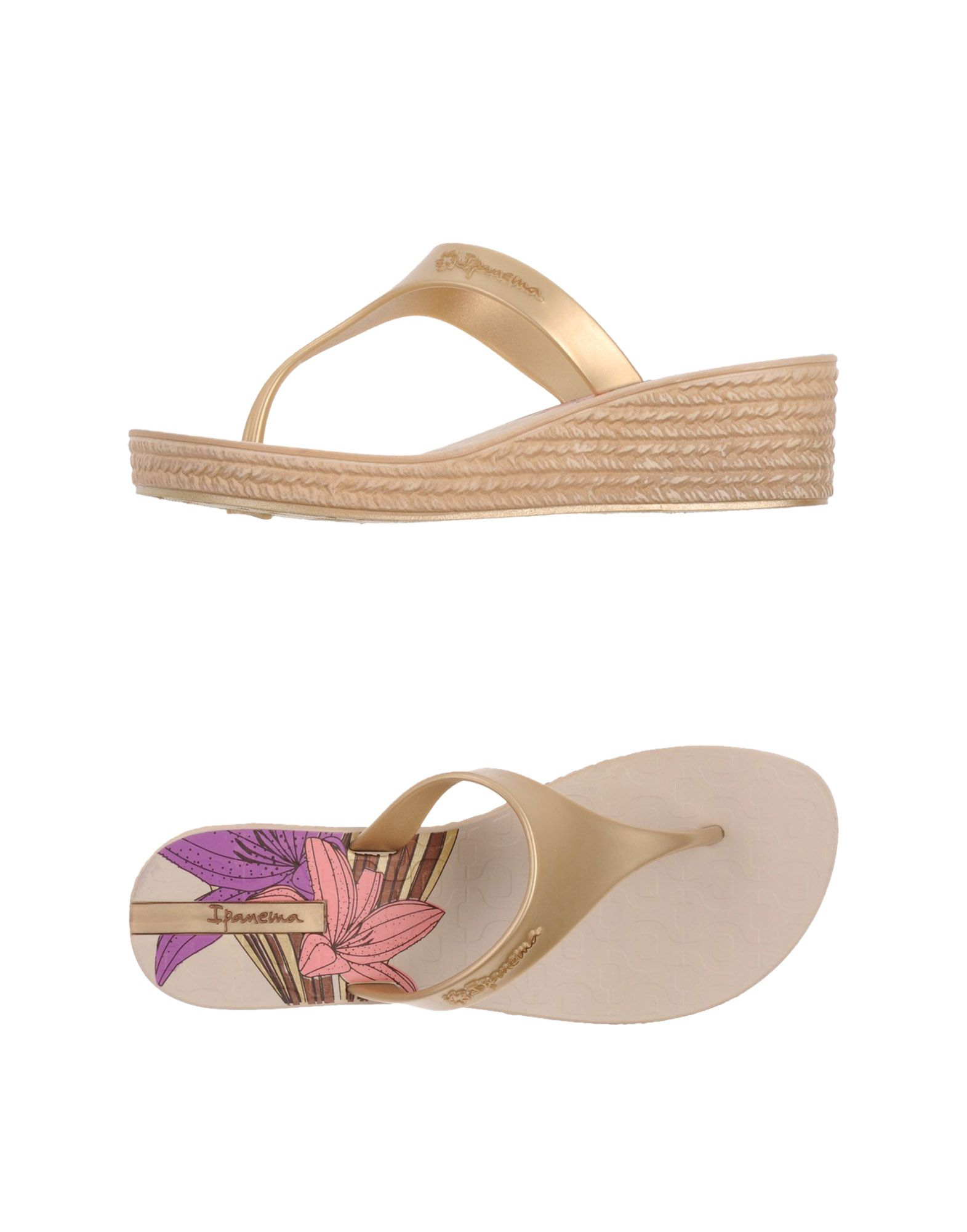  Ipanema  Thong Sandal  in Gold Save 20 Lyst