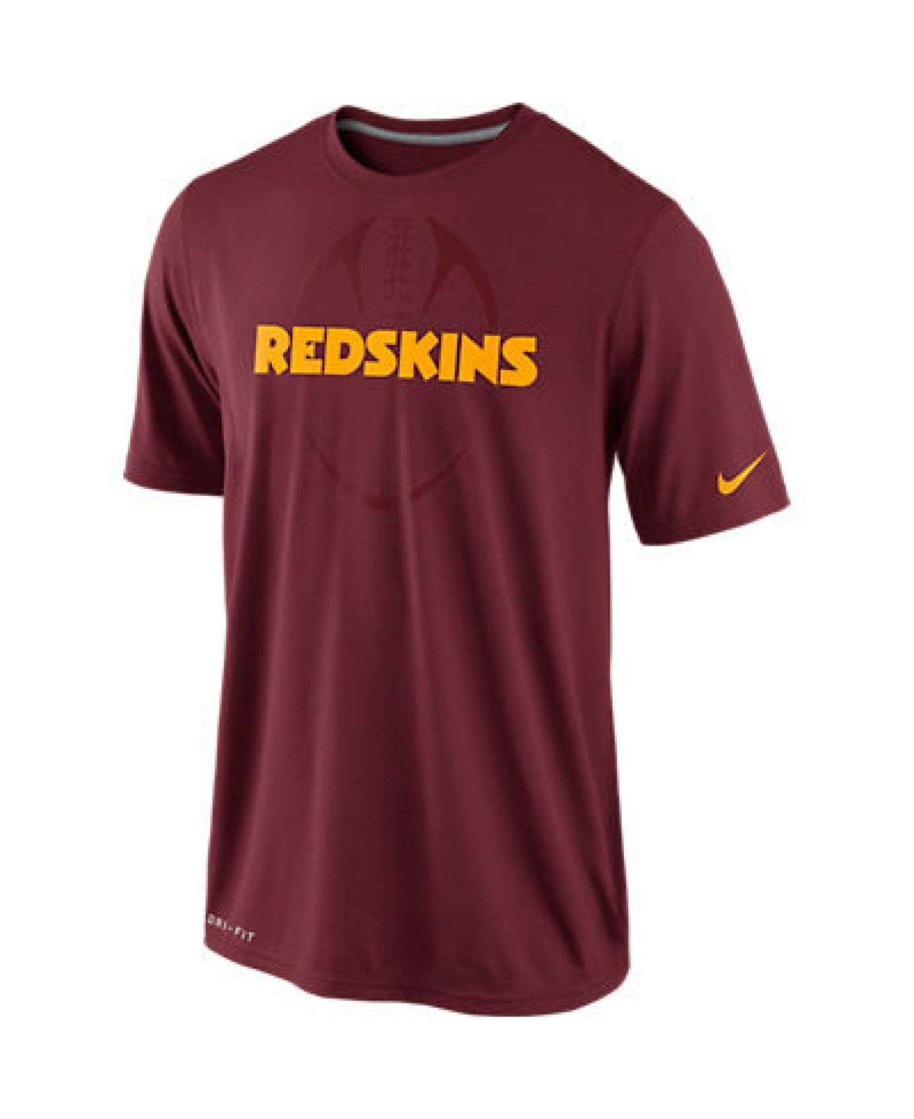 Nike Men's Short-sleeve Washington Redskins Dri-fit T-shirt in Red for ...