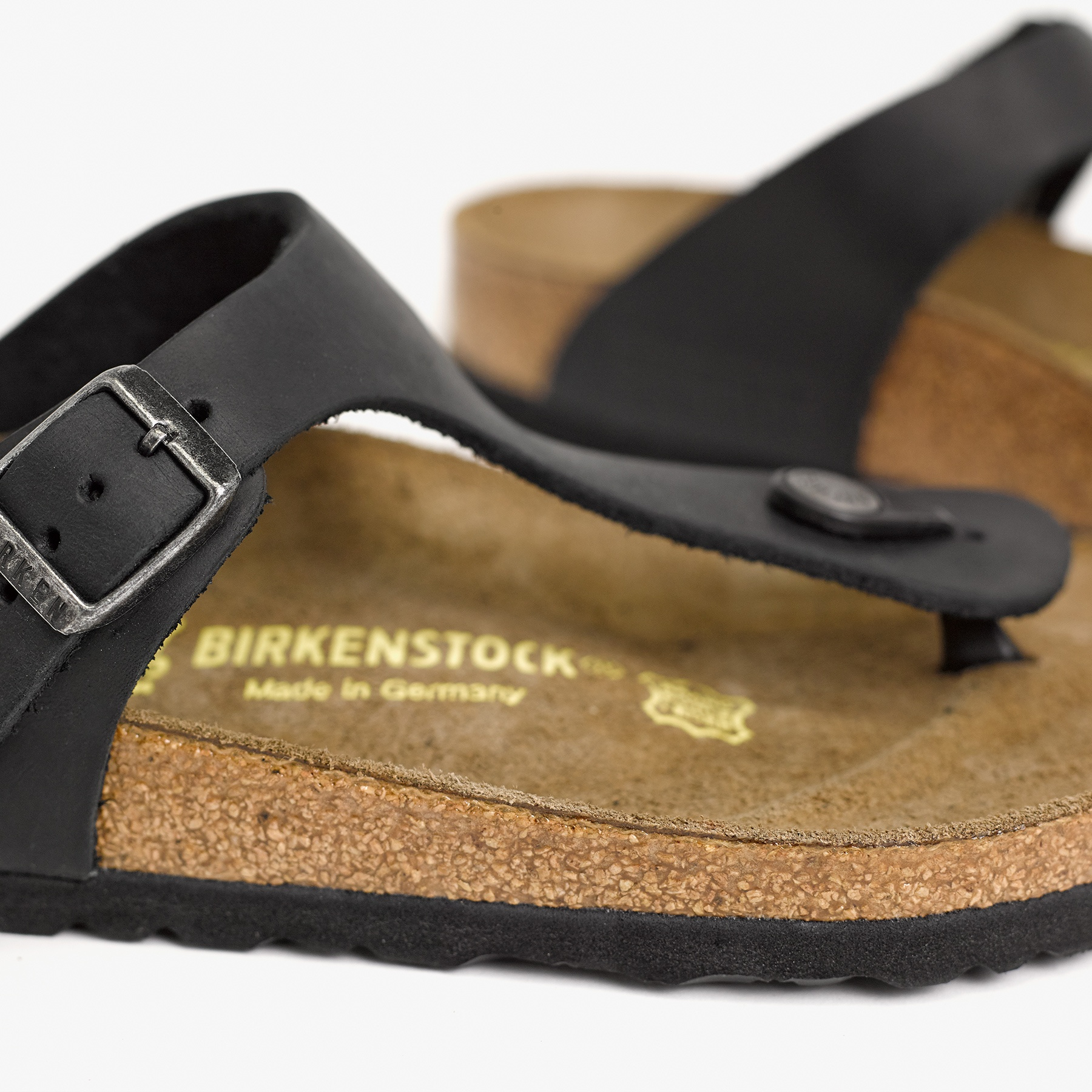 birkenstock gizeh black womens