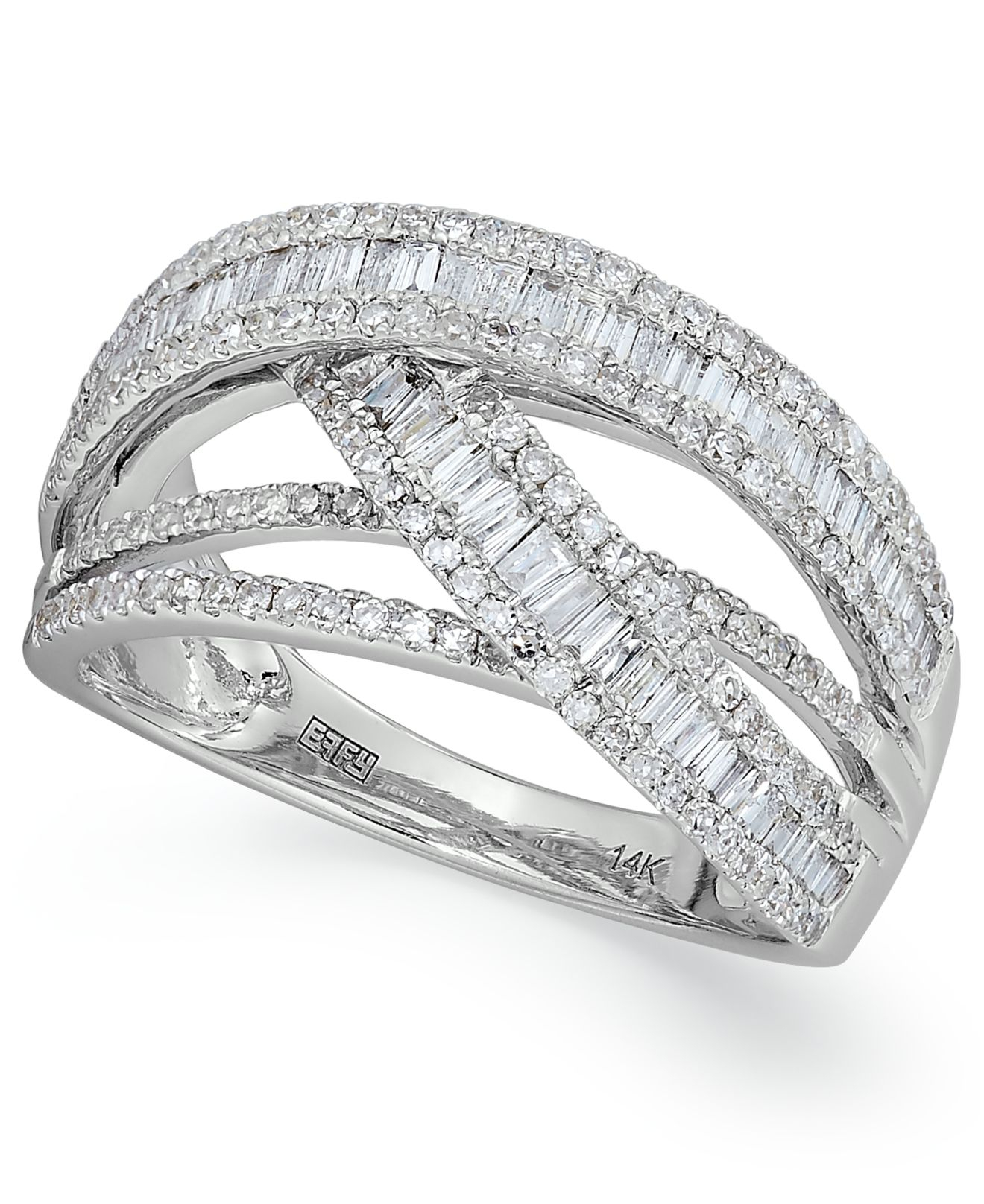 Effy collection Classique By Effy Diamond  Crossover  Ring  
