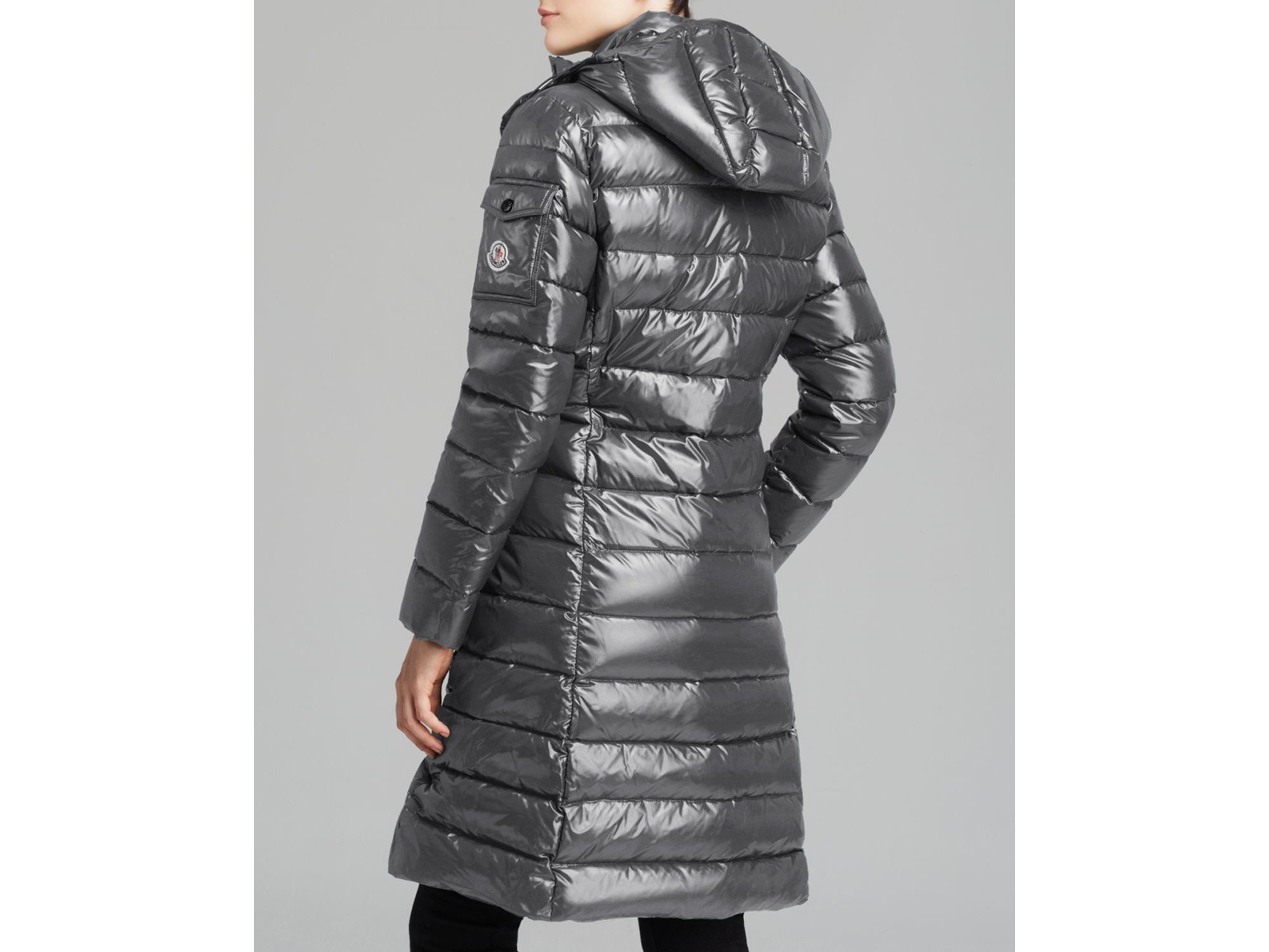 moncler moka coat grey moncler moka coat grey