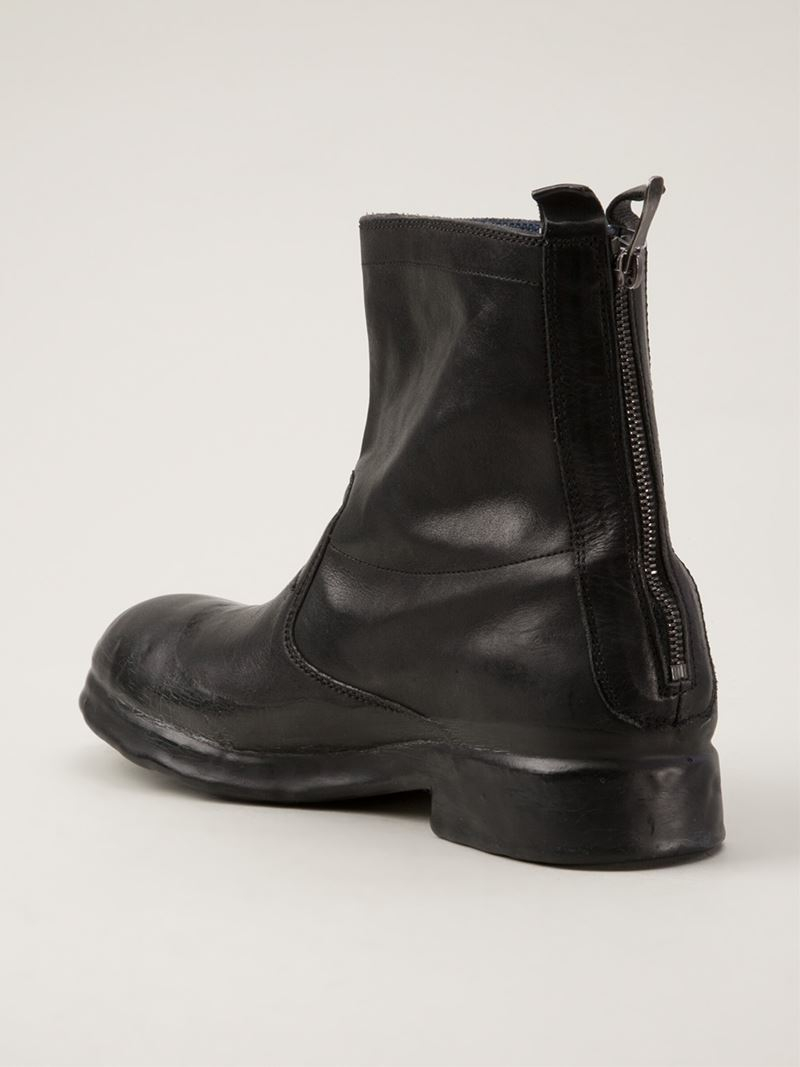 Lyst - Oxs Rubber Soul Ankle Boot in Black for Men