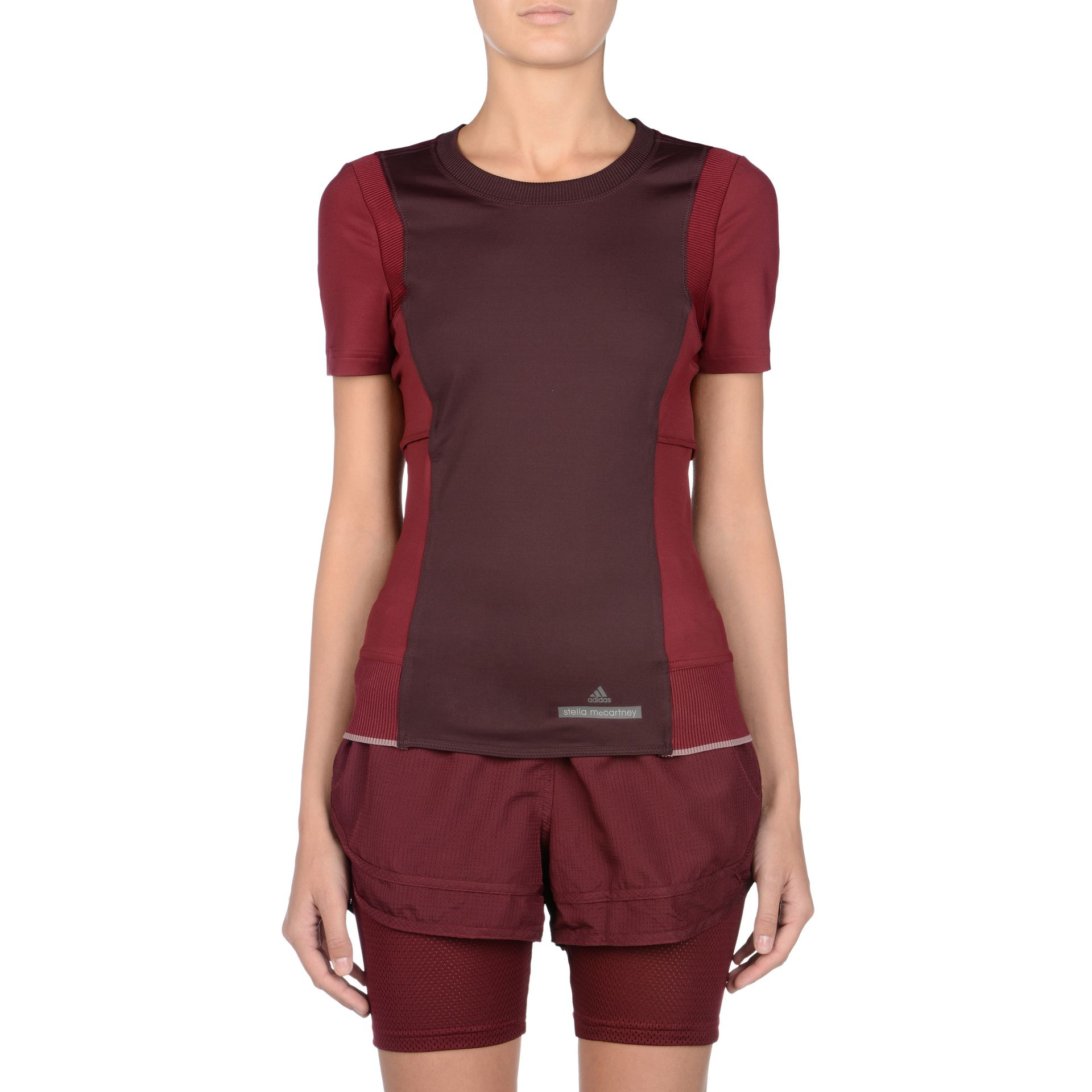 Lyst - Adidas By Stella Mccartney Pomegranite Run Performance T ... Gallery