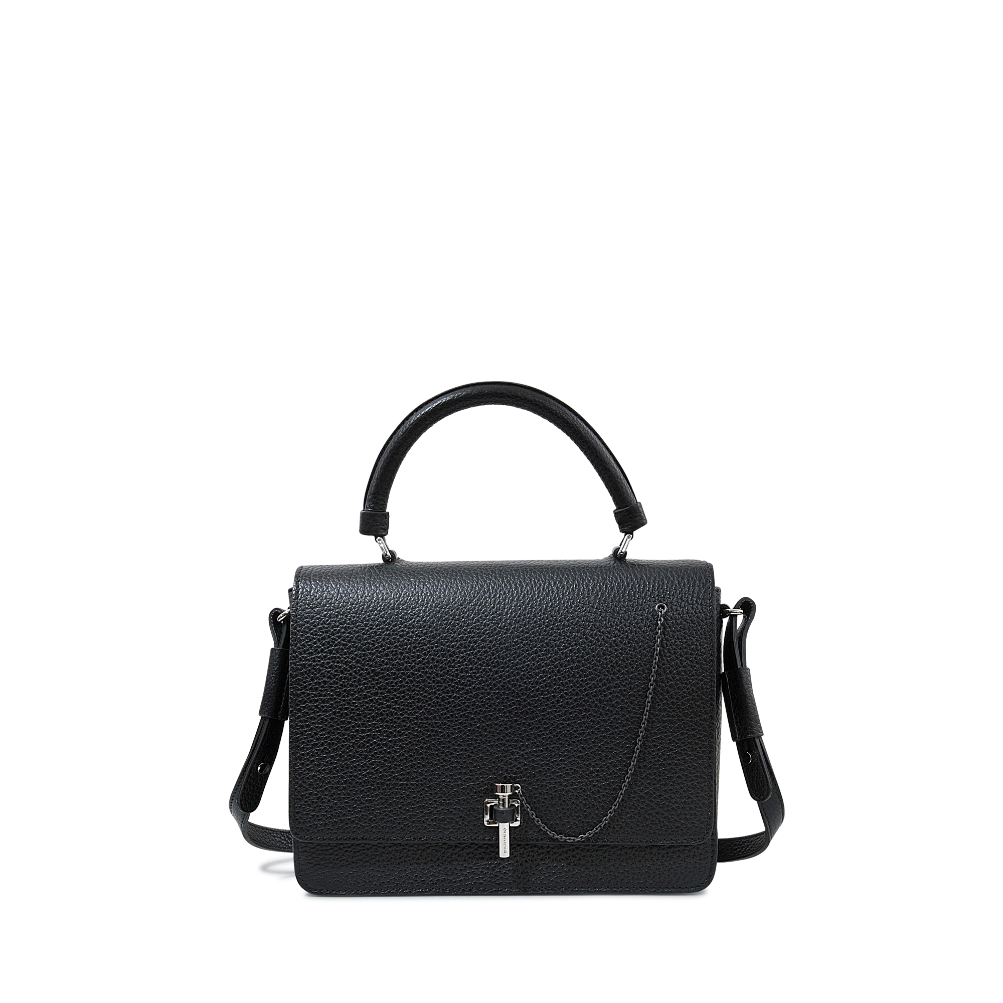 Lyst Carven Malher Double Stred Bag In Black Gallery
