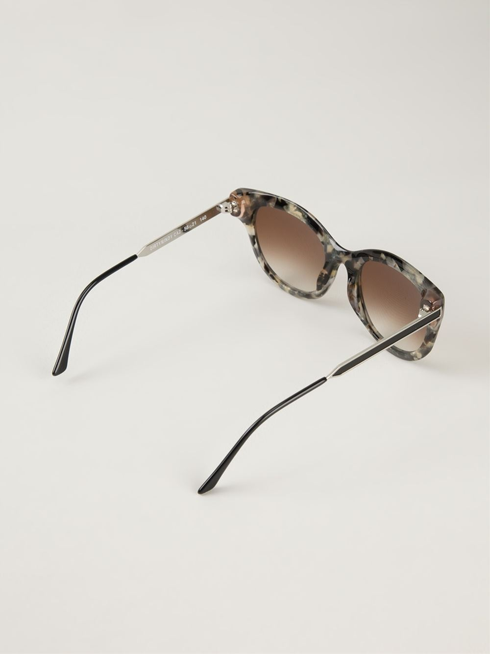 Thierry Lasry Tortoise Shell Sunglasses In Gray Lyst 