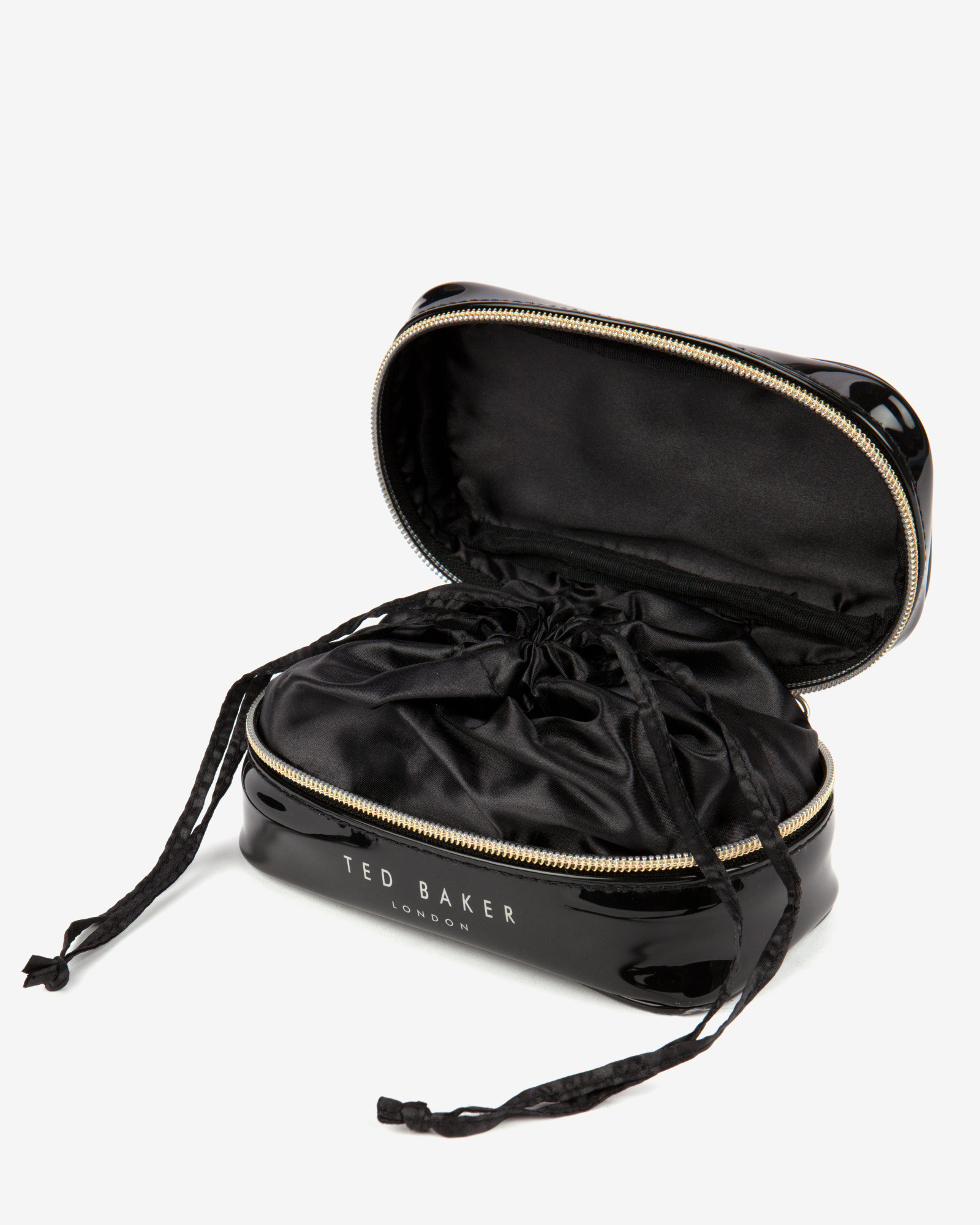 Ted baker Slim Bow Jewelry Case in Black Lyst
