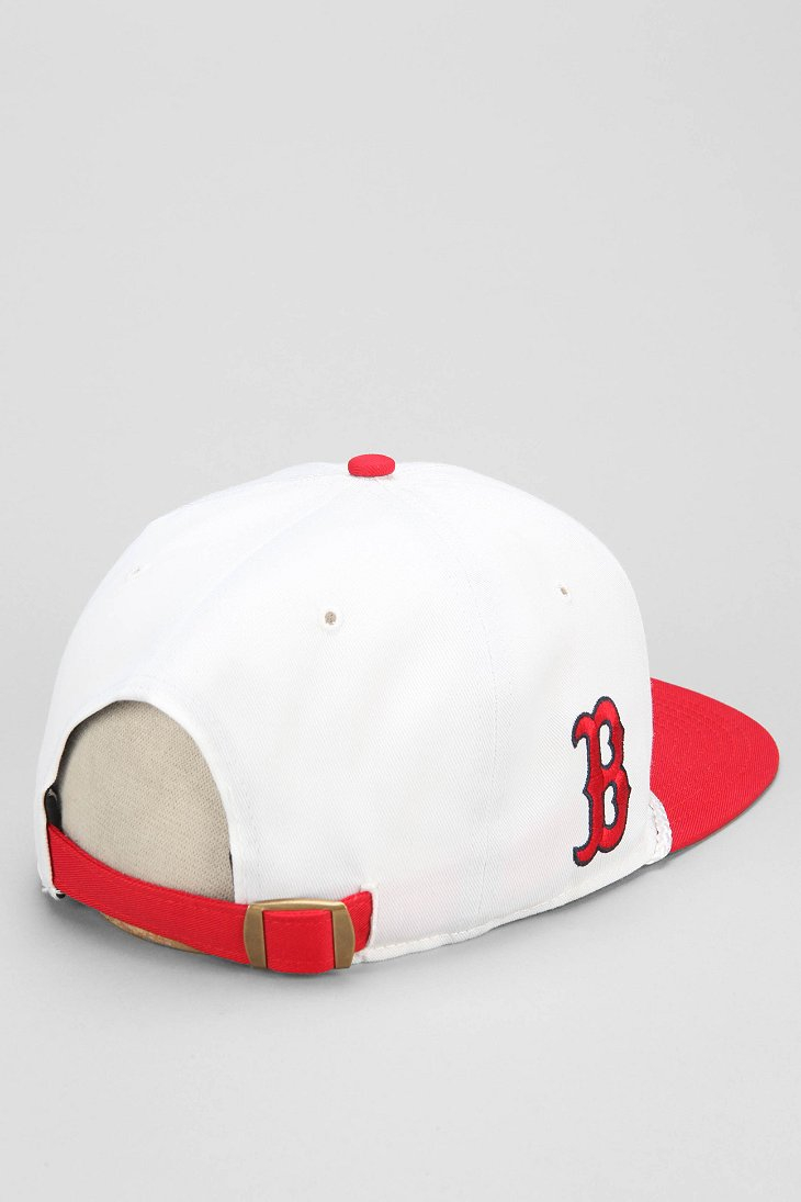 47 Brand 47 Brand Tasty Rope Boston Red Sox Strapback Hat in Red for