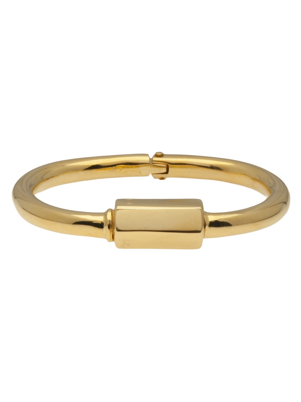Lyst Cast Of Vices Thick Oval Bracelet in Metallic for Men