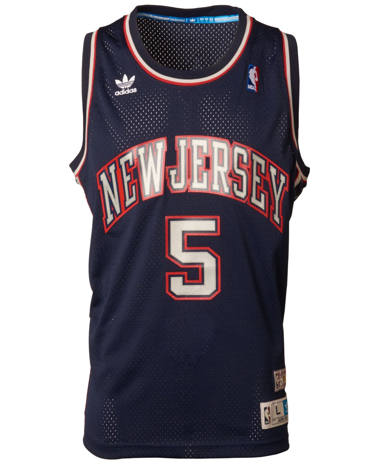Lyst - Adidas Men'S Jason Kidd New Jersey Nets Swingman ...