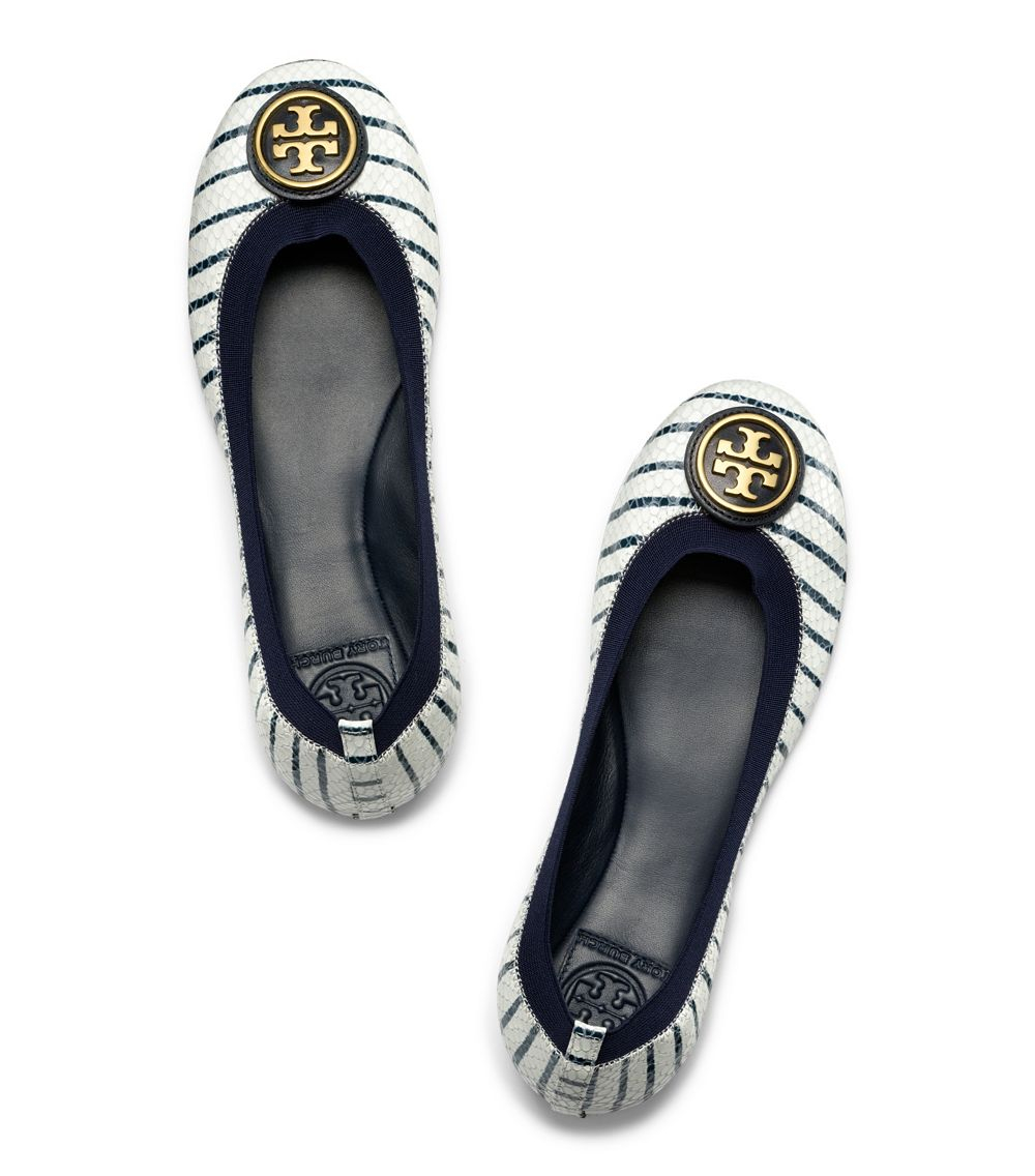 caroline 2 ballet flat tory burch