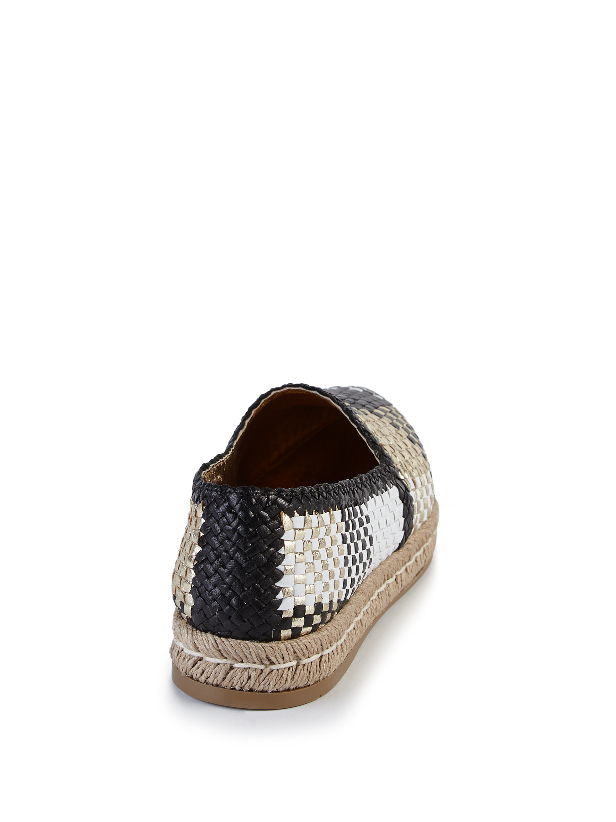 prada flat quilted leather espadrilles